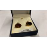 9CT GOLD CUFF LINKS APPROX 3.4G