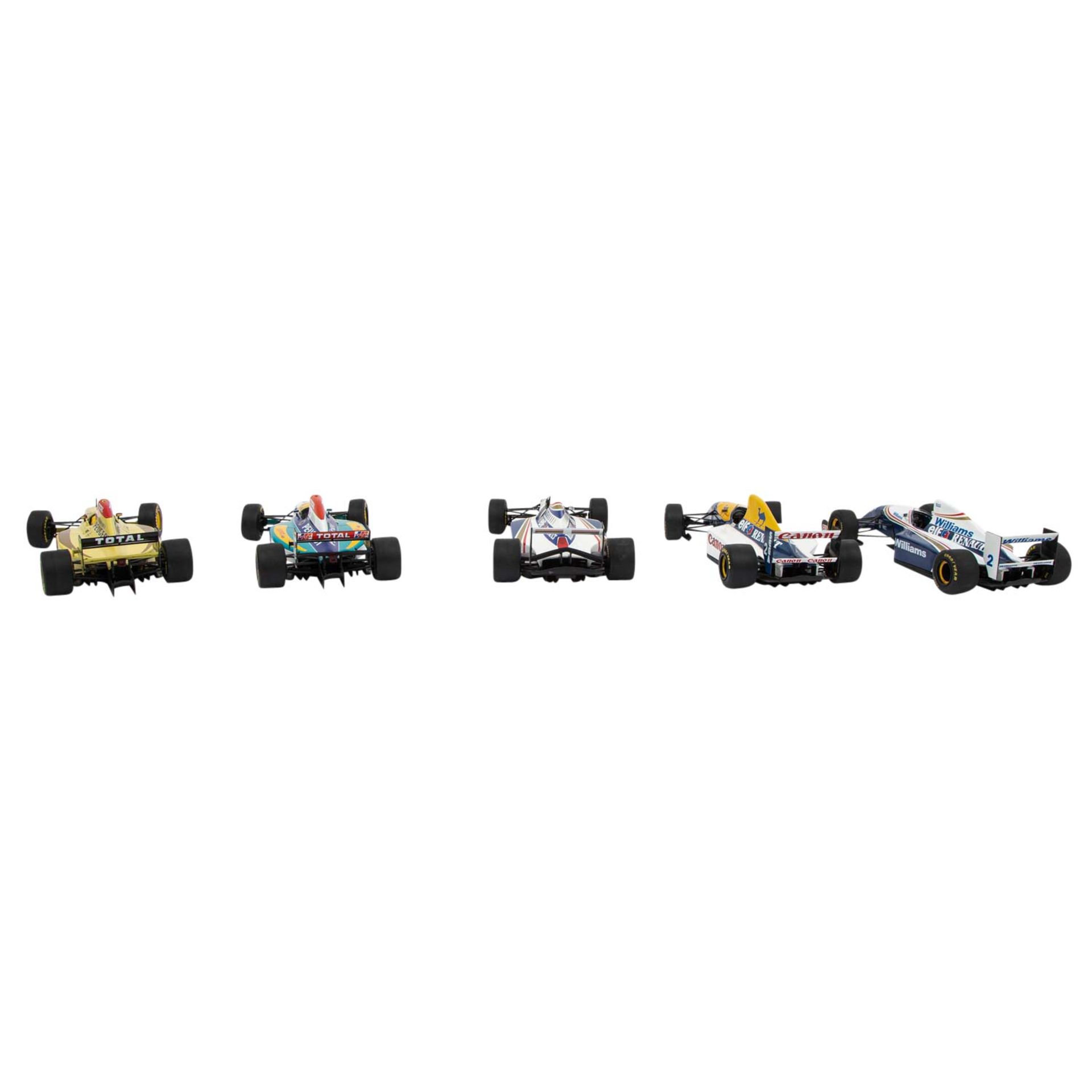 MINICHAMPS (Paul's Model Art) Konvolut aus 5 Formel 1 Rennfahrzeugen im Maßstab 1:18, - Bild 2 aus 7