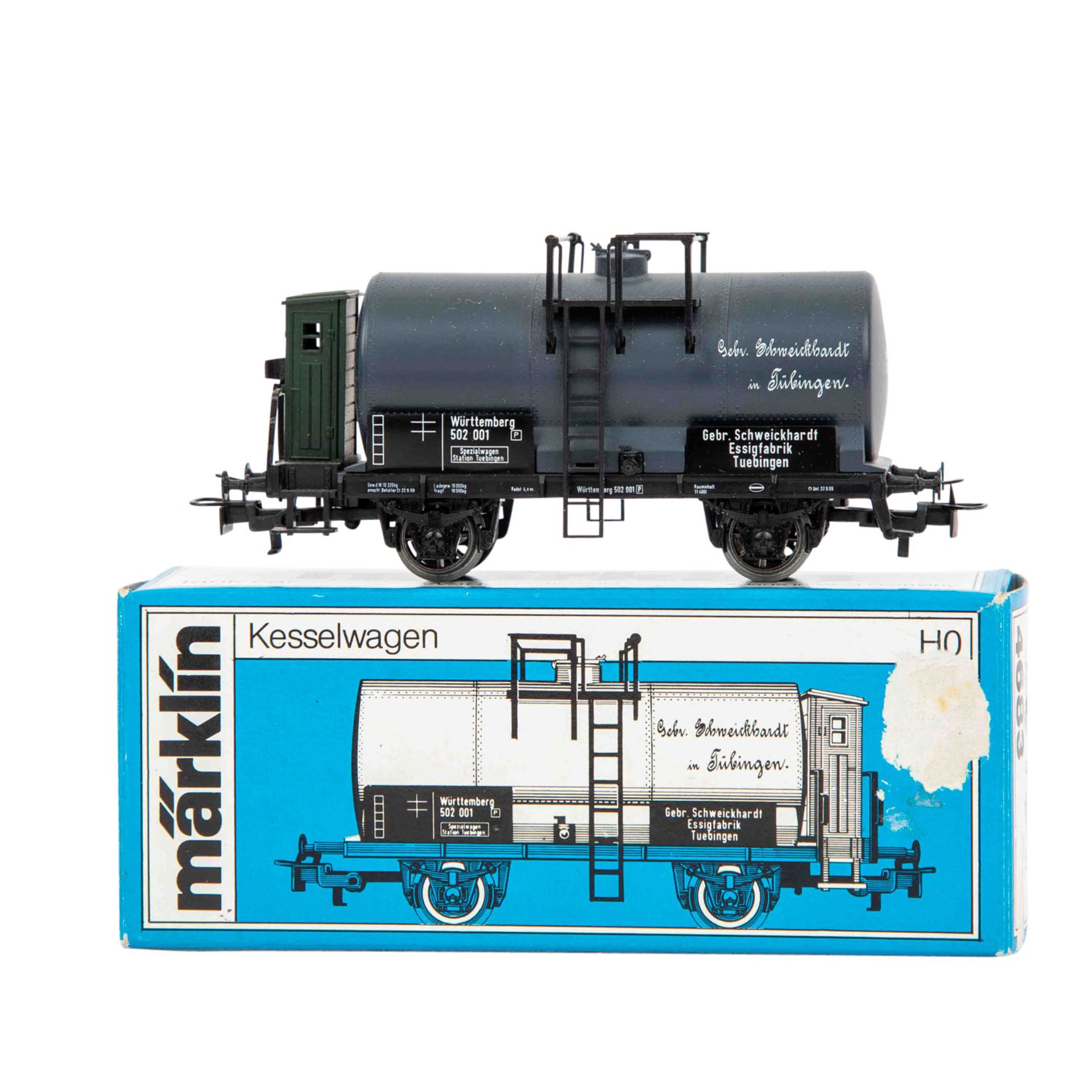 MÄRKLIN Konvolut aus 4 Lokomotiven und 15 Güterwagen, Spur H0, - Bild 2 aus 3