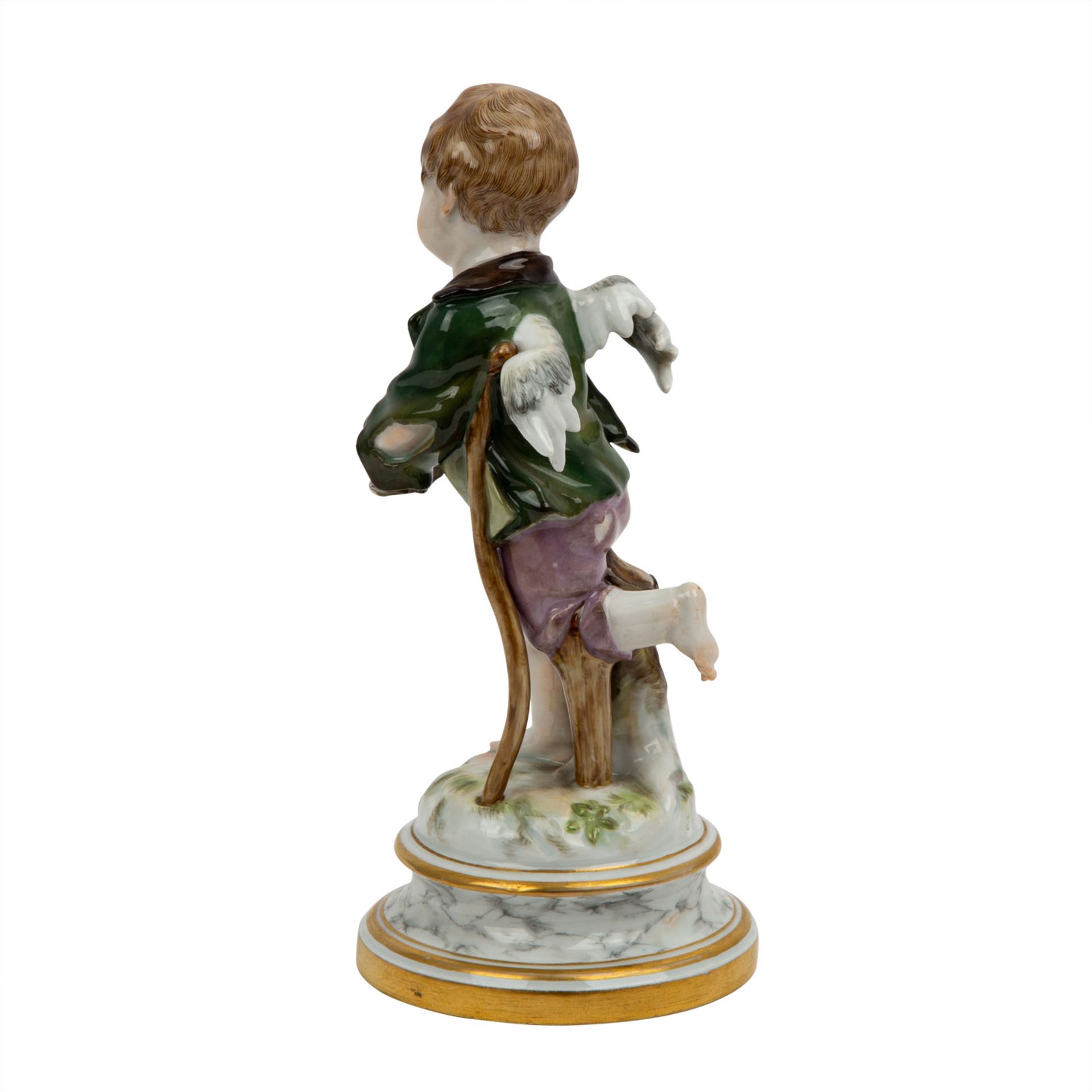 MEISSEN "Amor als Bettler" nach 1860. - Image 3 of 5