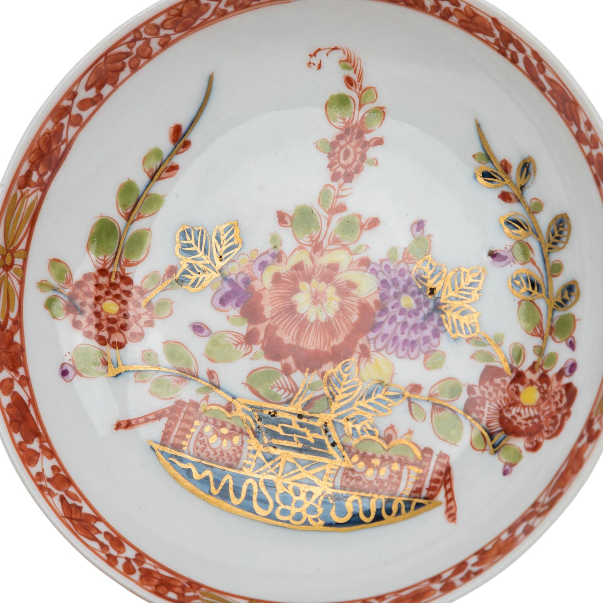 MEISSEN Mokkatasse mit Untertasse, 1765-1774 - Bild 5 aus 5