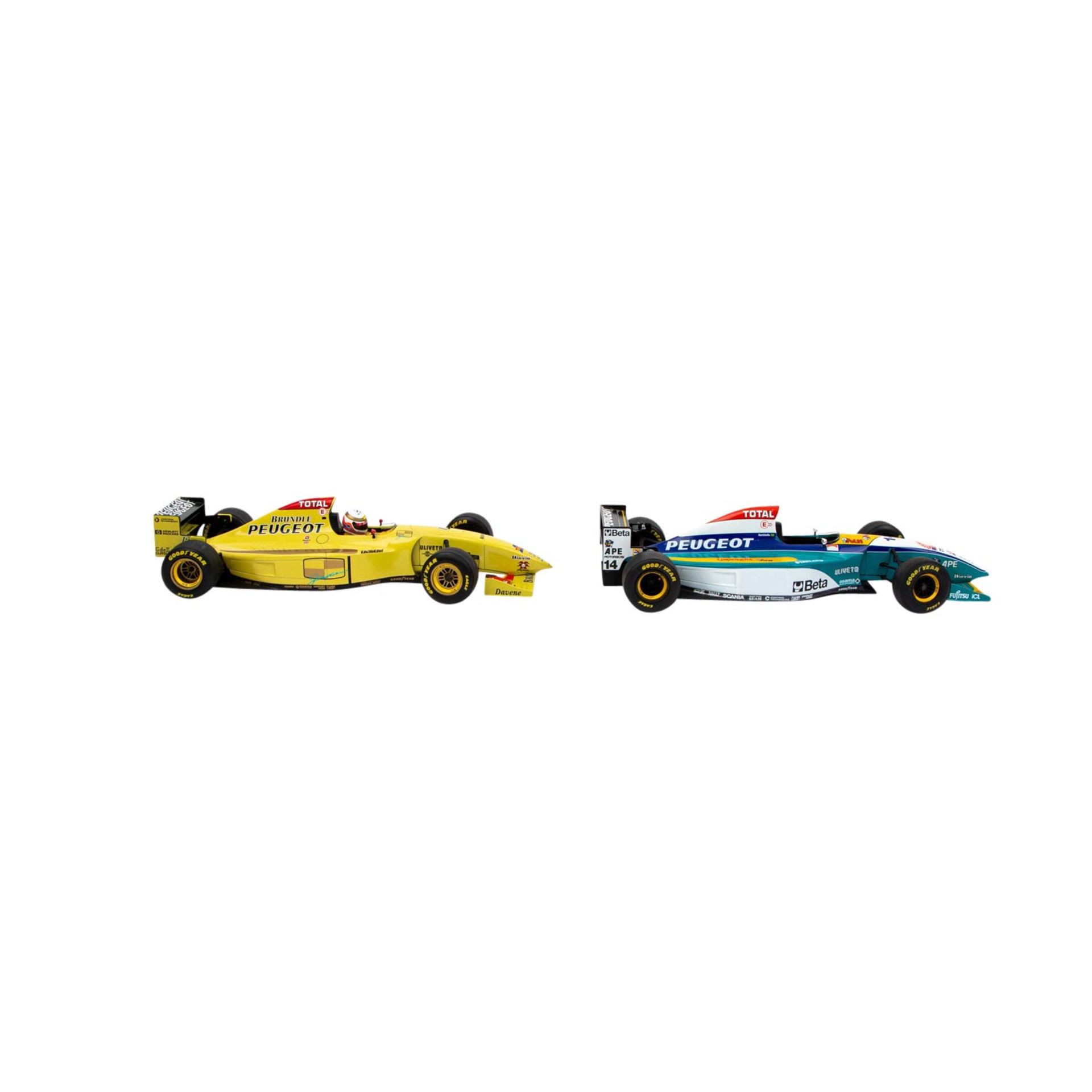 MINICHAMPS (Paul's Model Art) Konvolut aus 5 Formel 1 Rennfahrzeugen im Maßstab 1:18, - Bild 3 aus 7