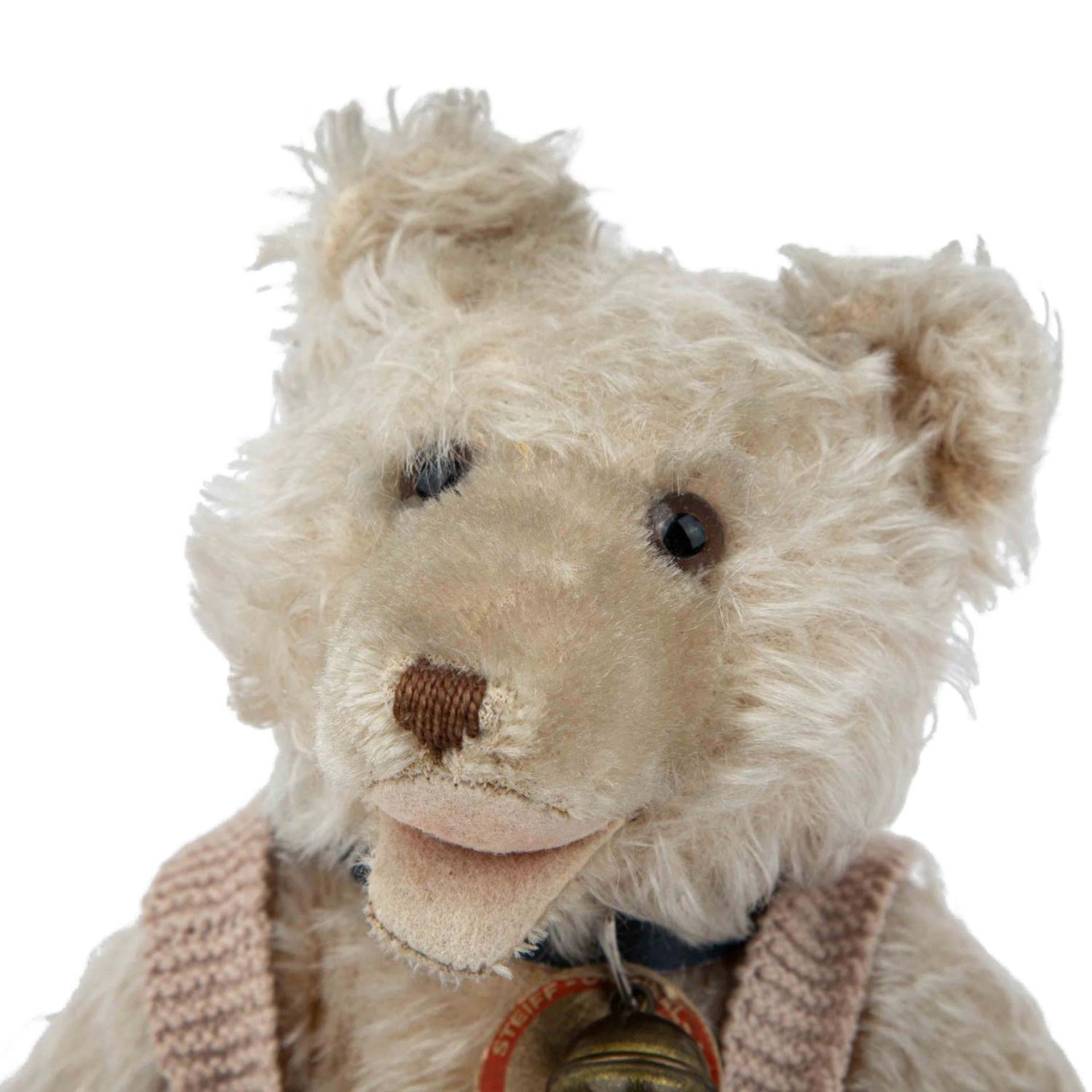 STEIFF Teddy-Baby und Miniatur -Teddy, um 1950. - Image 2 of 7