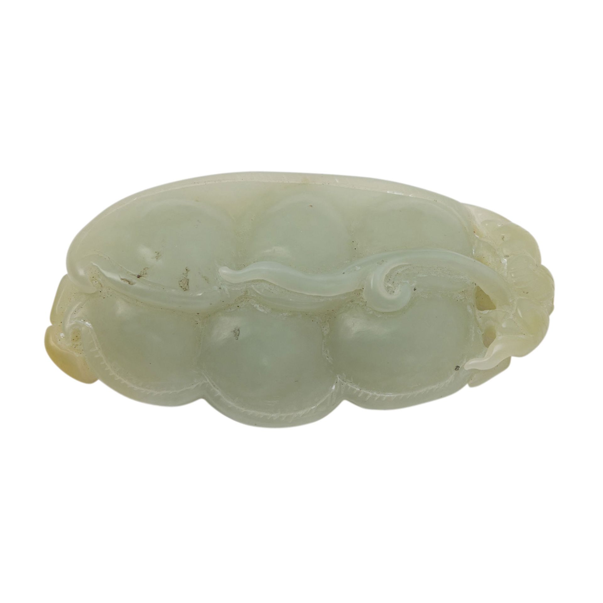 Anhänger aus grüner Jade. CHINA, 19-20. Jh. - Image 2 of 2