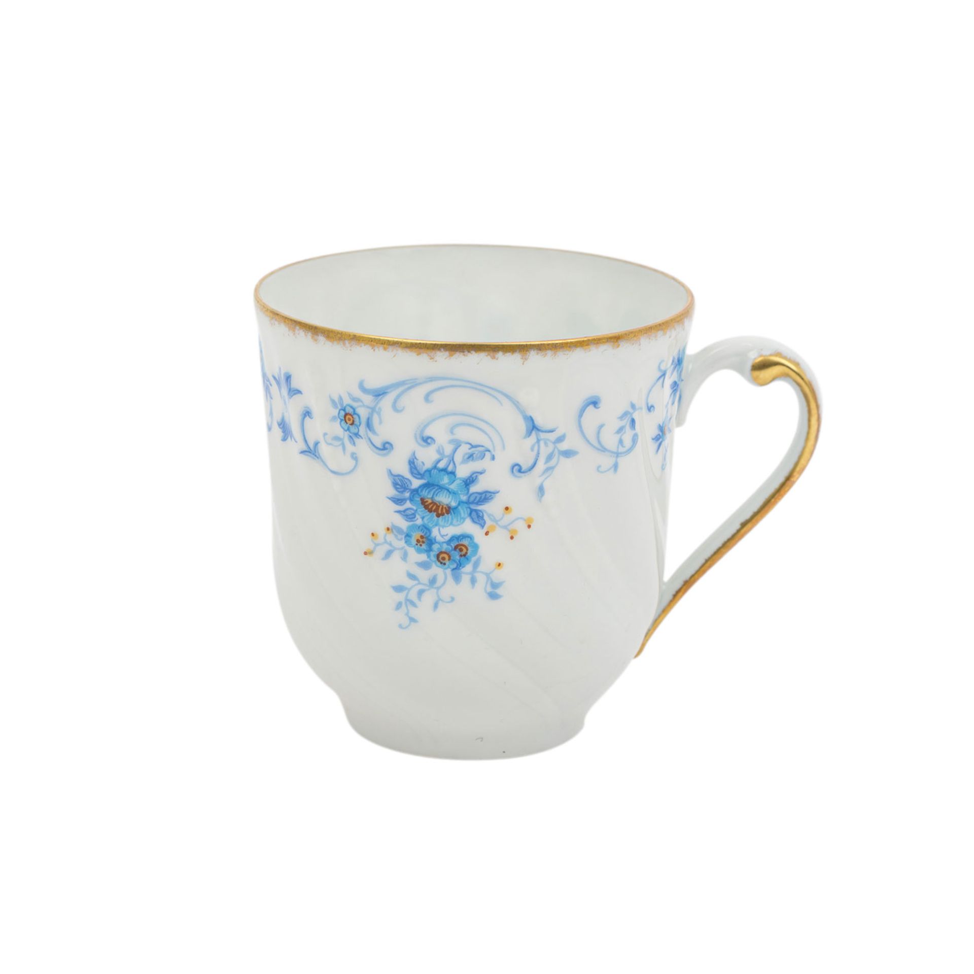 ROYAL LIMOGES Kaffeeservice f. 6 Personen 'Fontainebleau', 20. Jh. - Image 5 of 6