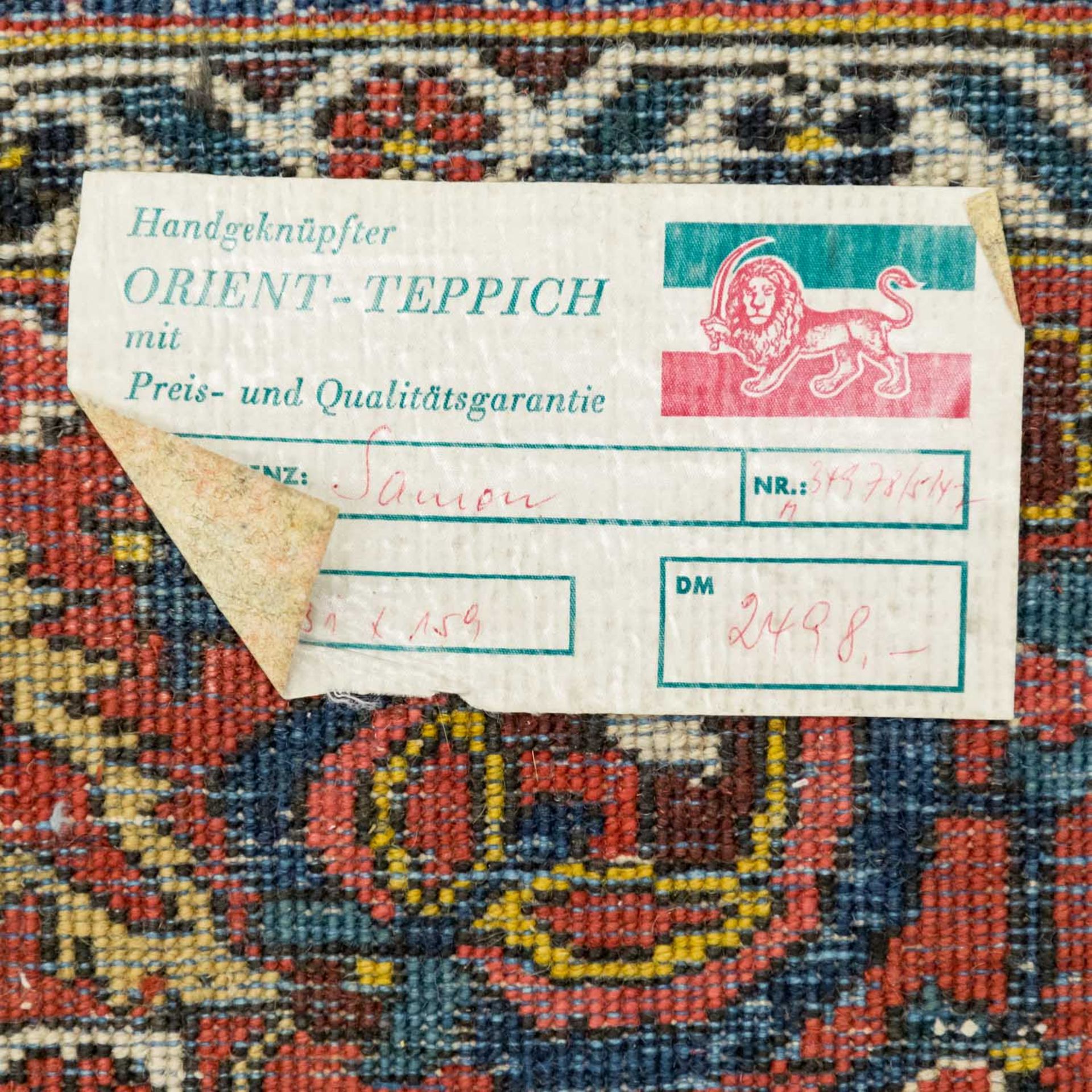 Orientteppich.IRAN, 20. Jh., 230x160 cm. - Bild 3 aus 5