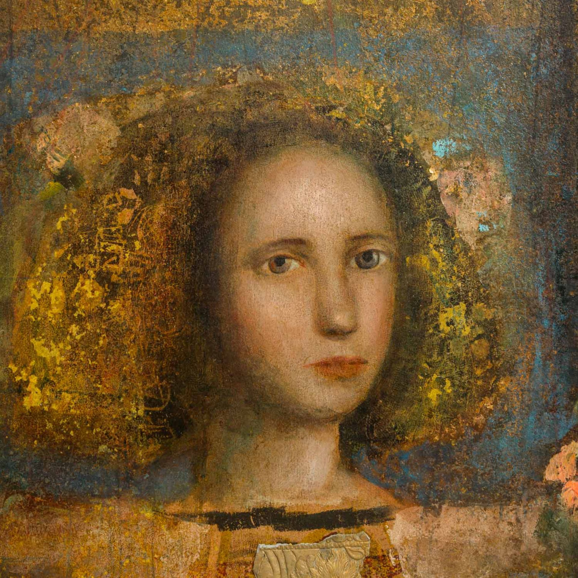 BERBER, MERSAD (1940-2012), "Portrait einer jungen Dame", - Bild 6 aus 10