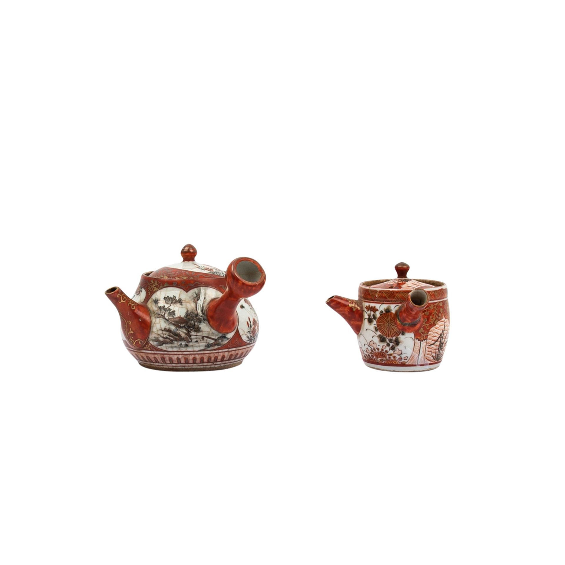 2 Kyusu Teekannen, JAPAN, 19. Jh.: