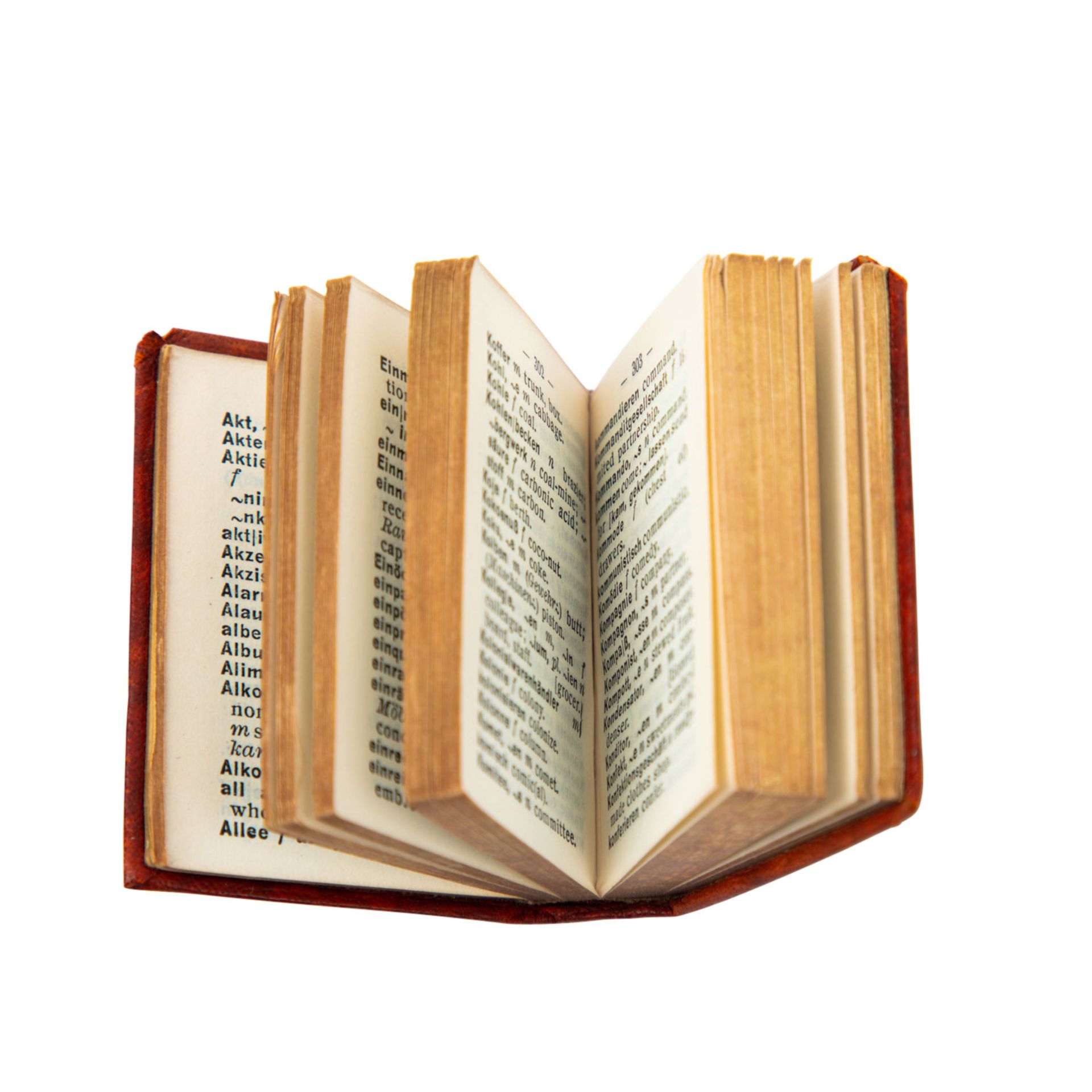 Langenscheidts Miniatur-Wörterbuch. 4 Bände. - Bild 5 aus 6