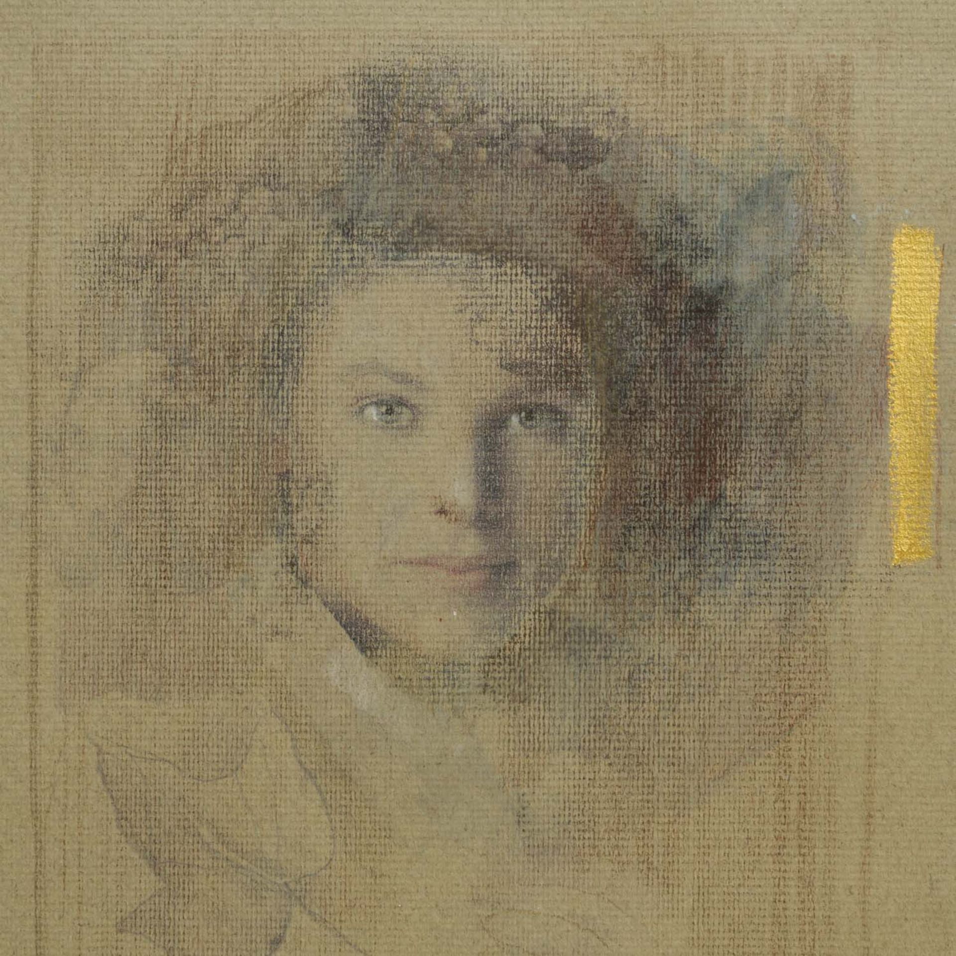 BERBER, MERSAD (1940-2012), "Portrait einer jungen Frau", - Bild 6 aus 9