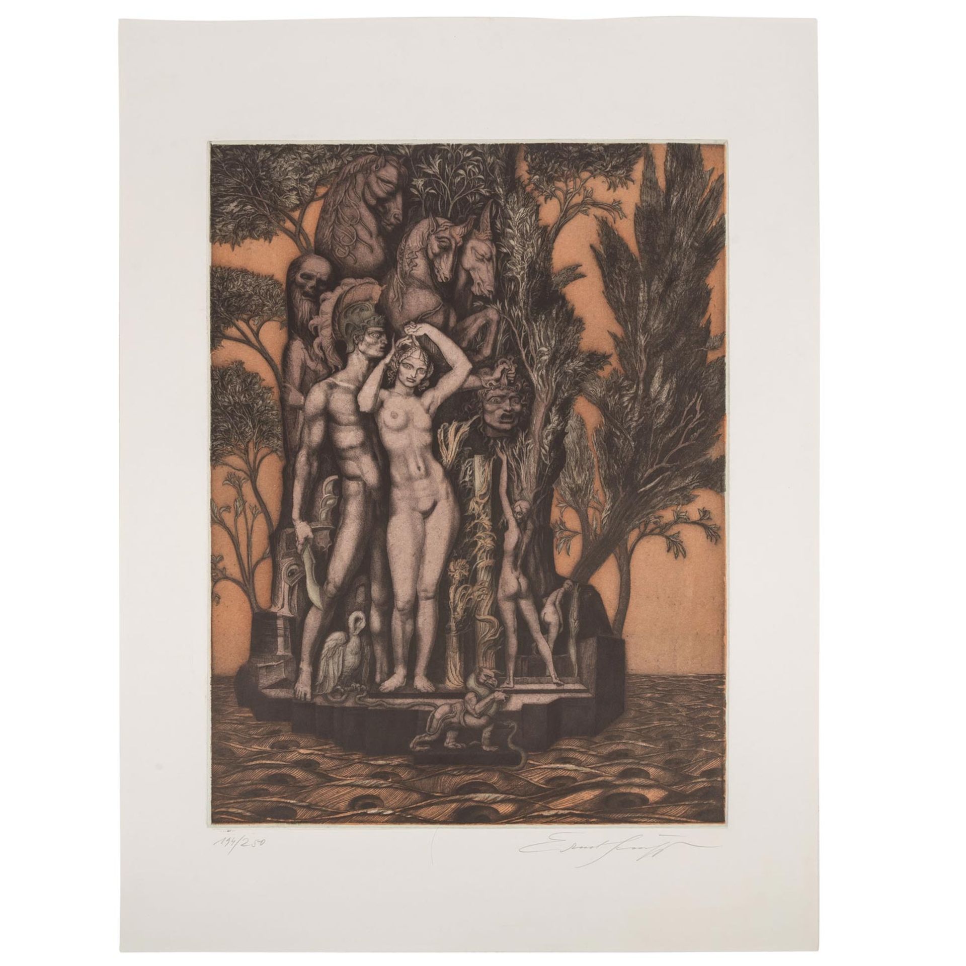 FUCHS, ERNST (1930-2015) „Venus auf der Insel des Todes“, - Bild 2 aus 3