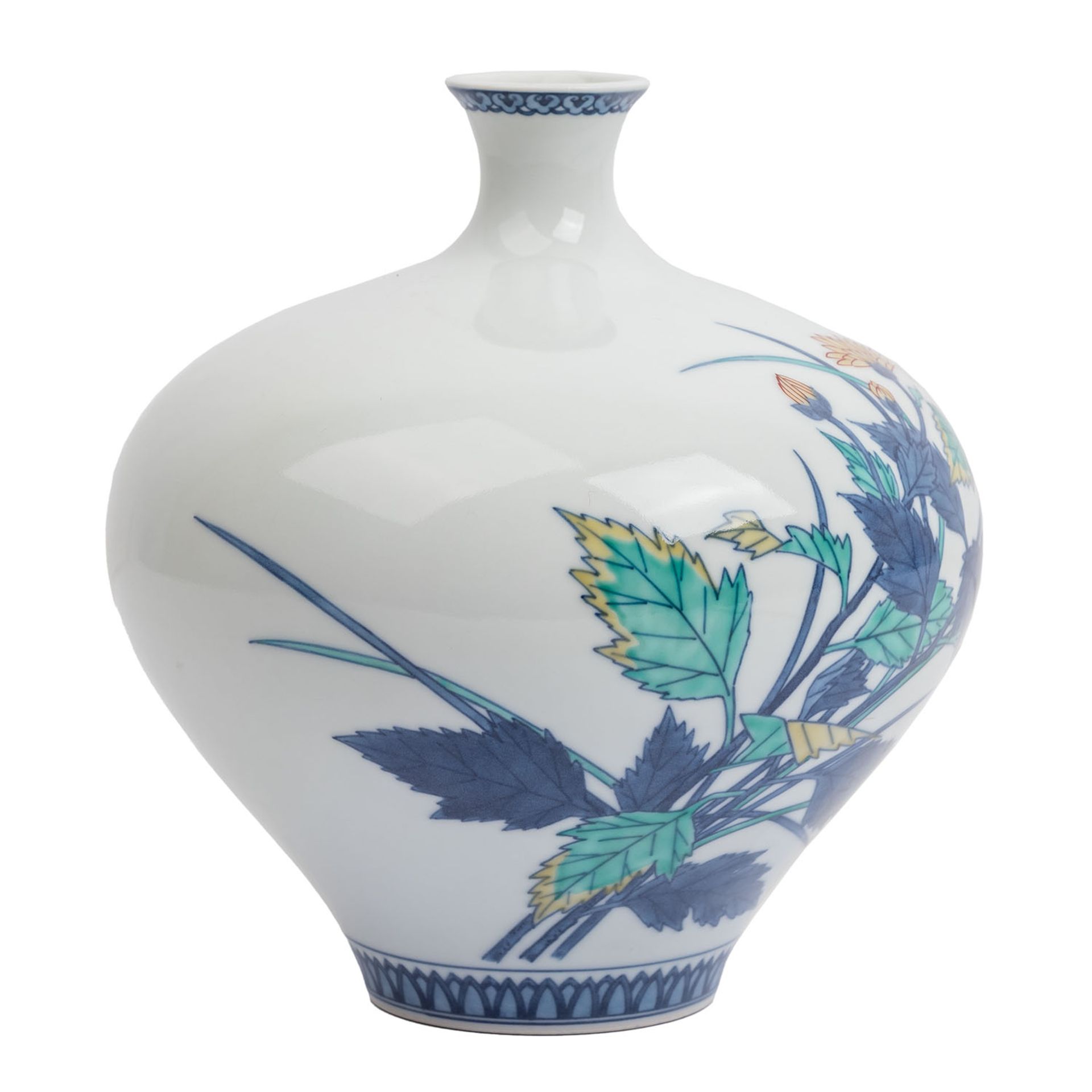 Vase im Nabeshima-Stil. JAPAN, 20. Jh., - Image 2 of 3