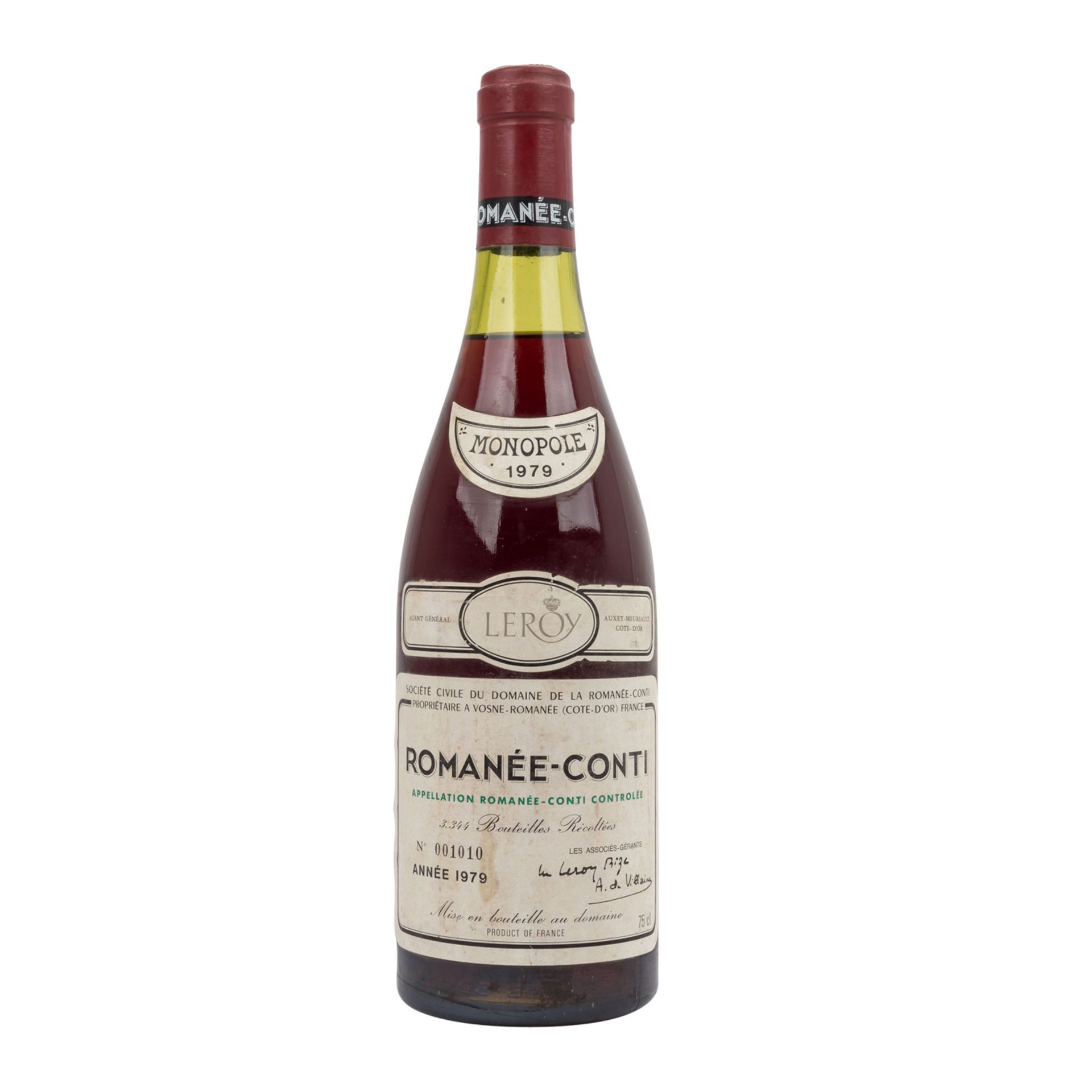 DOMAINE DE LA ROMANÉE-CONTI 1 Flasche ROMANÉE-CONTI, 1979