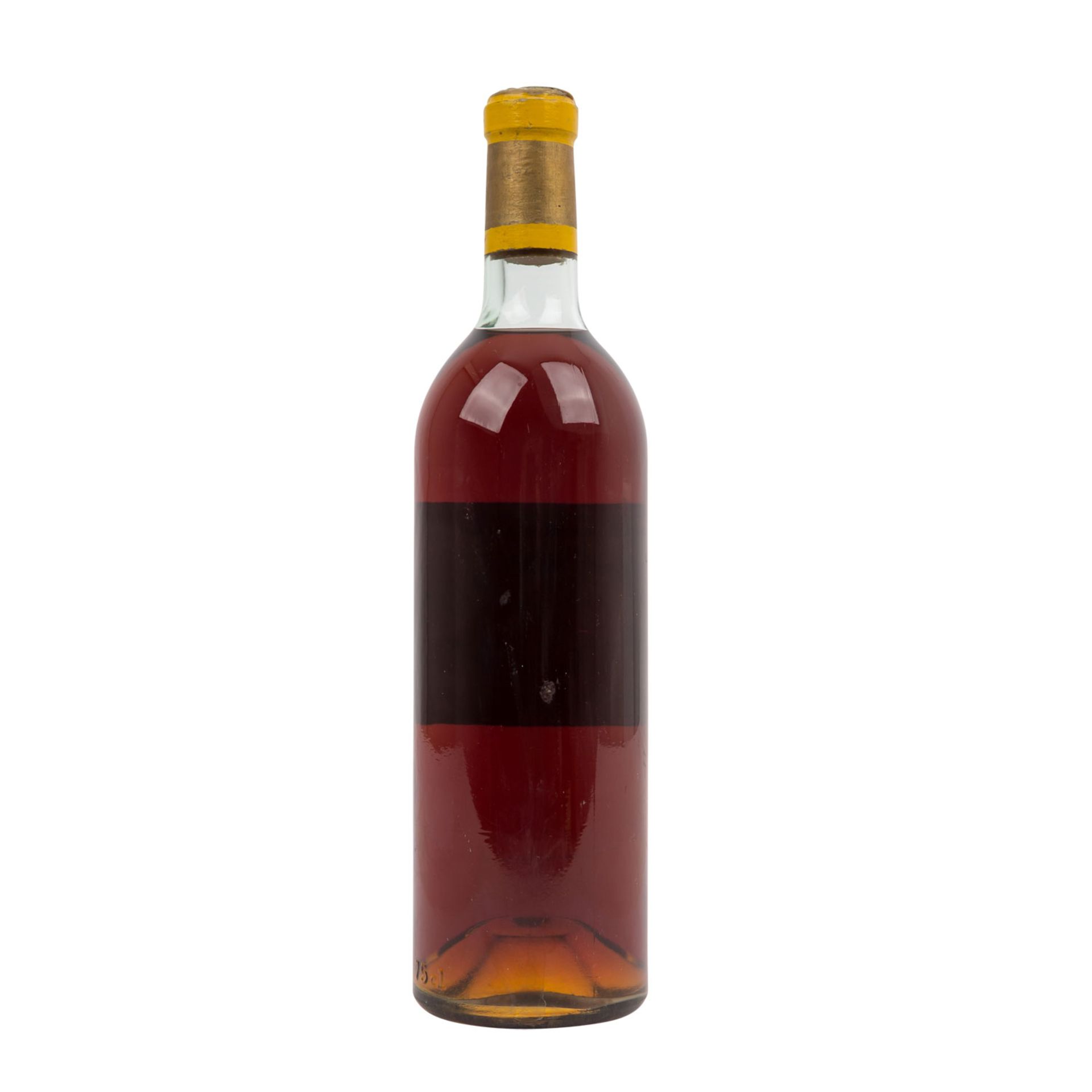 CHÂTEAU D'YQUEM 1 Flasche LUR-SALUCES, 1958 - Bild 3 aus 5