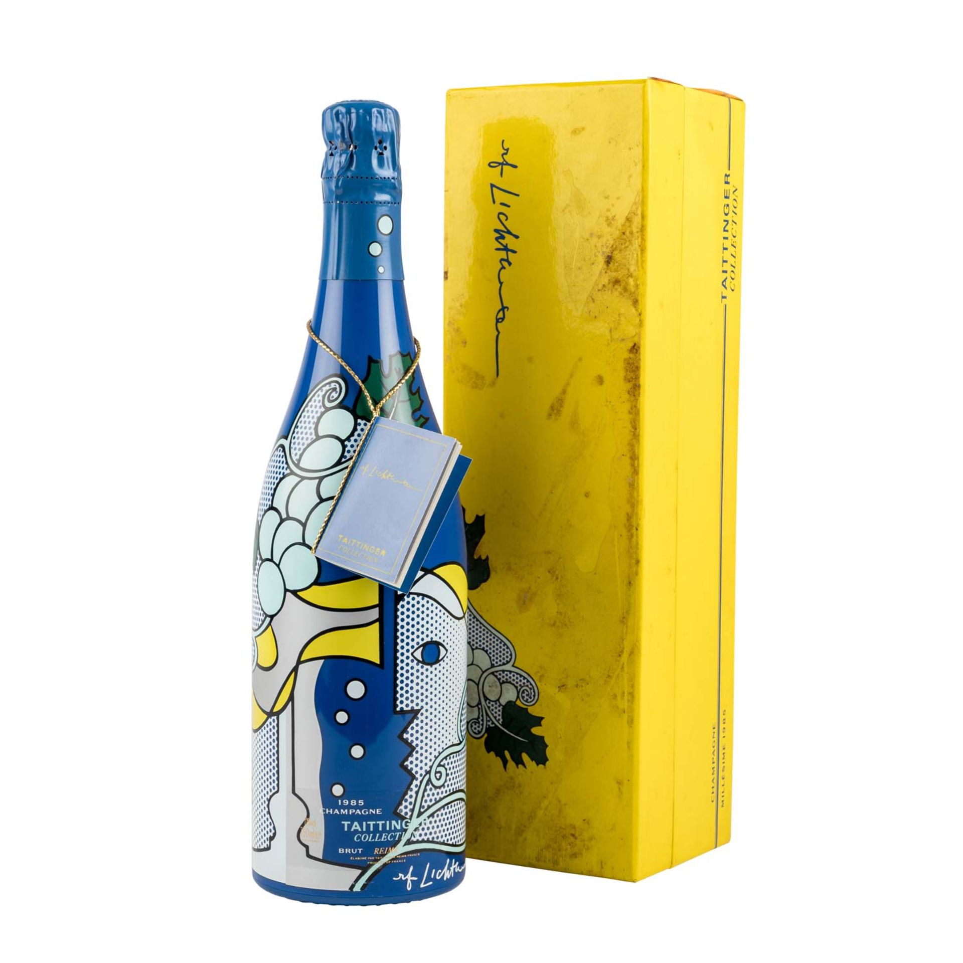 TAITTINGER Champagner 'Collection' 1 Flasche 'Roy Lichtenstein' 1985