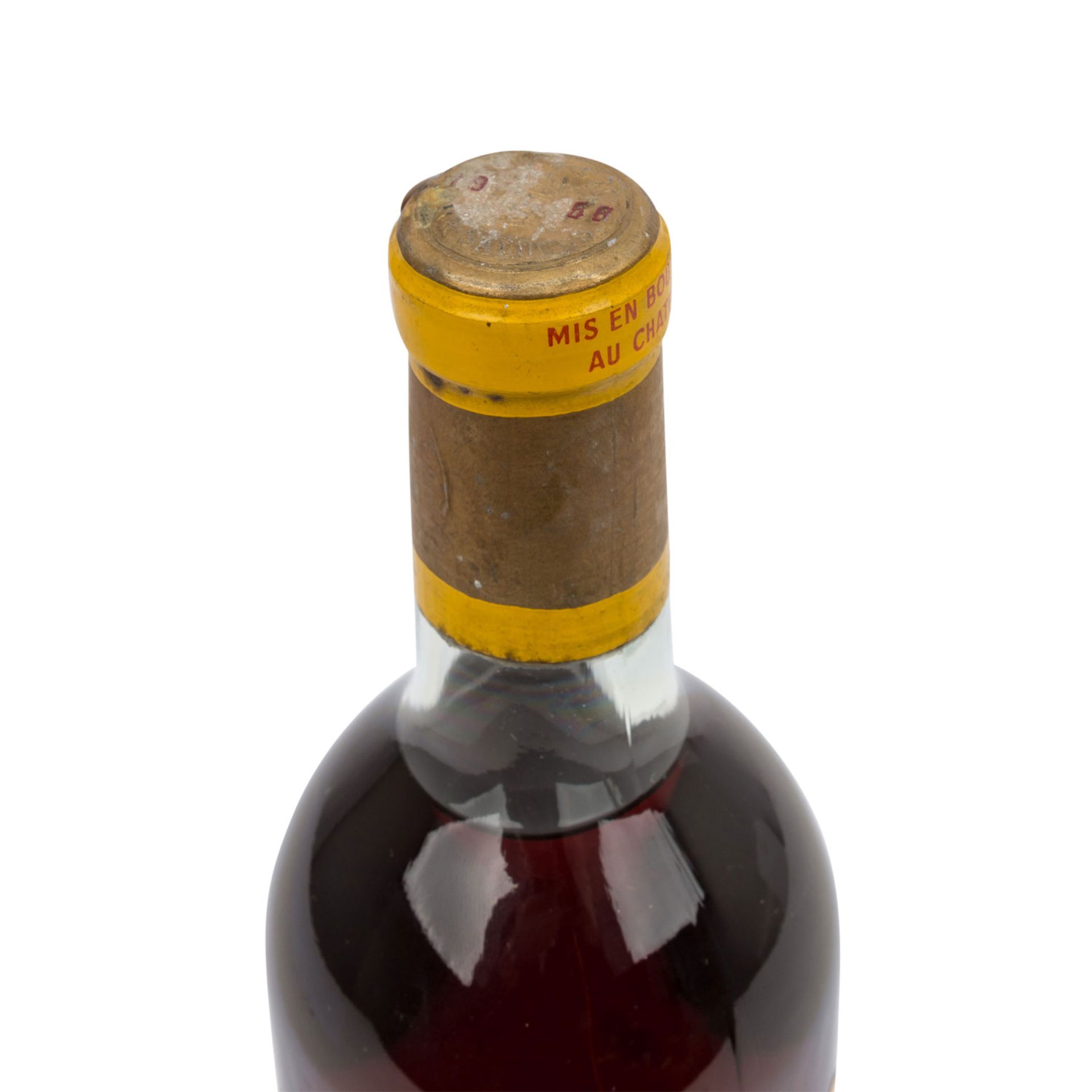 CHÂTEAU D'YQUEM 1 Flasche LUR-SALUCES, 1958 - Bild 5 aus 5