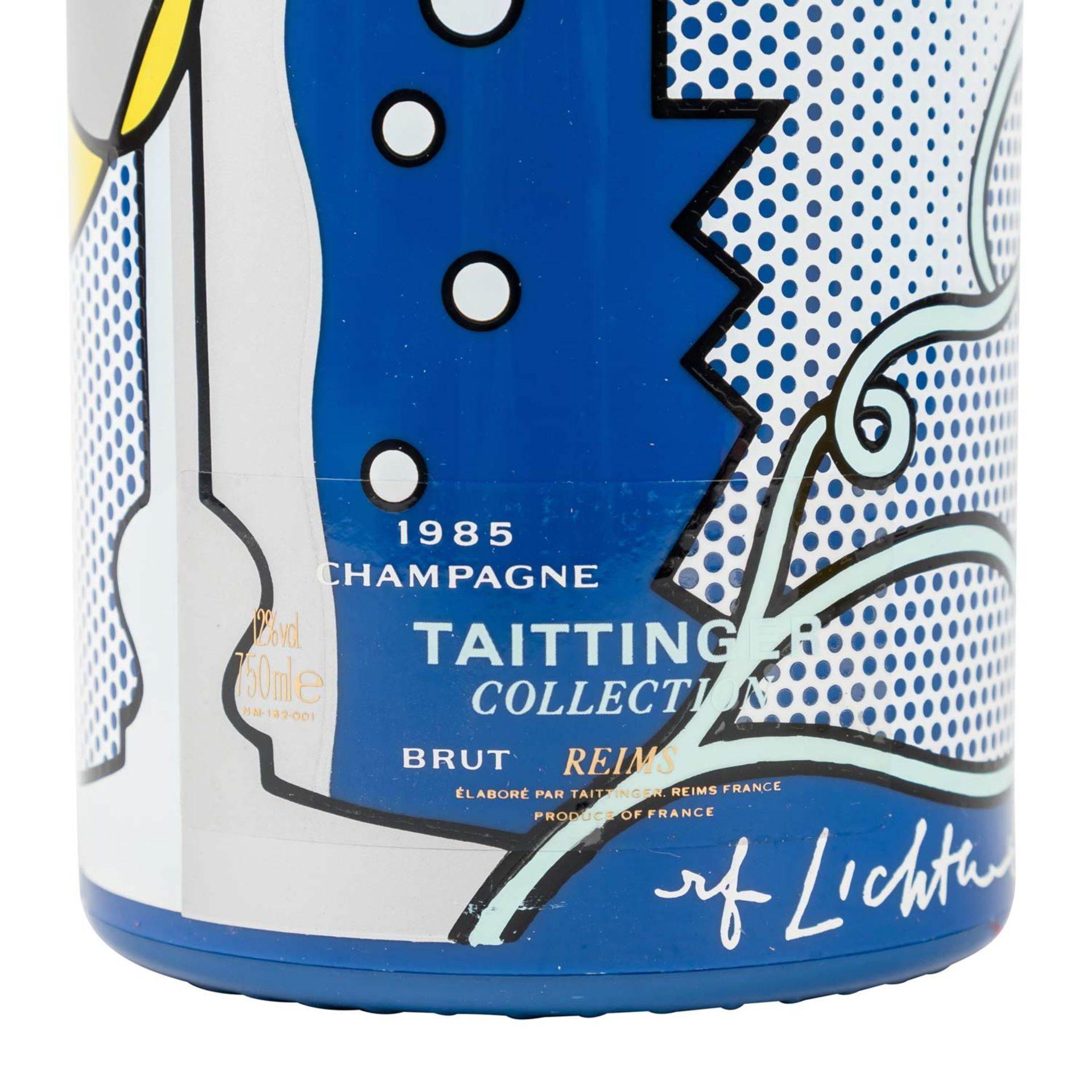 TAITTINGER Champagner 'Collection' 1 Flasche 'Roy Lichtenstein' 1985 - Bild 2 aus 8