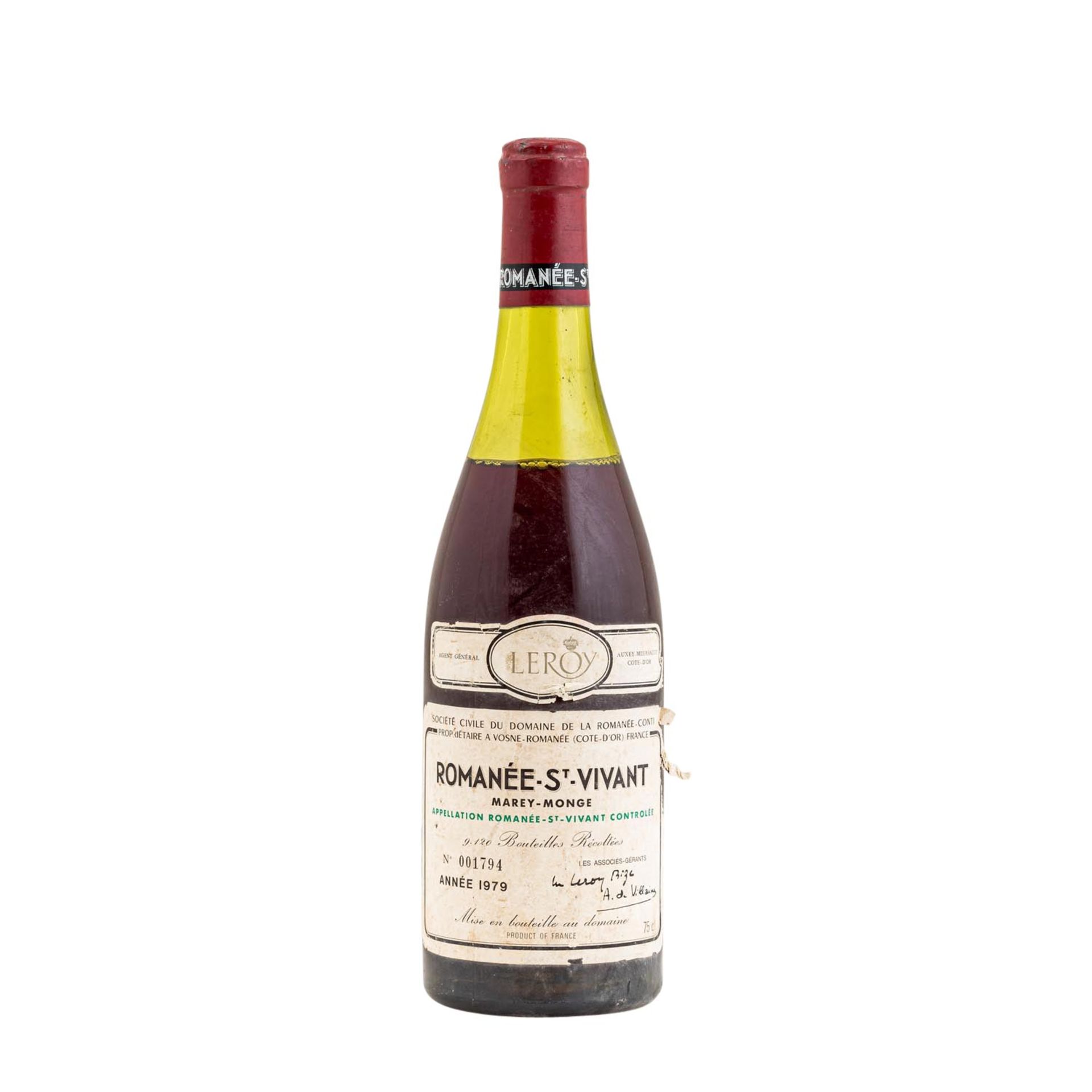 DOMAINE DE LA ROMANÉE-CONTI 1 Flasche ROMANÉE-SAINT-VIVANT 1979