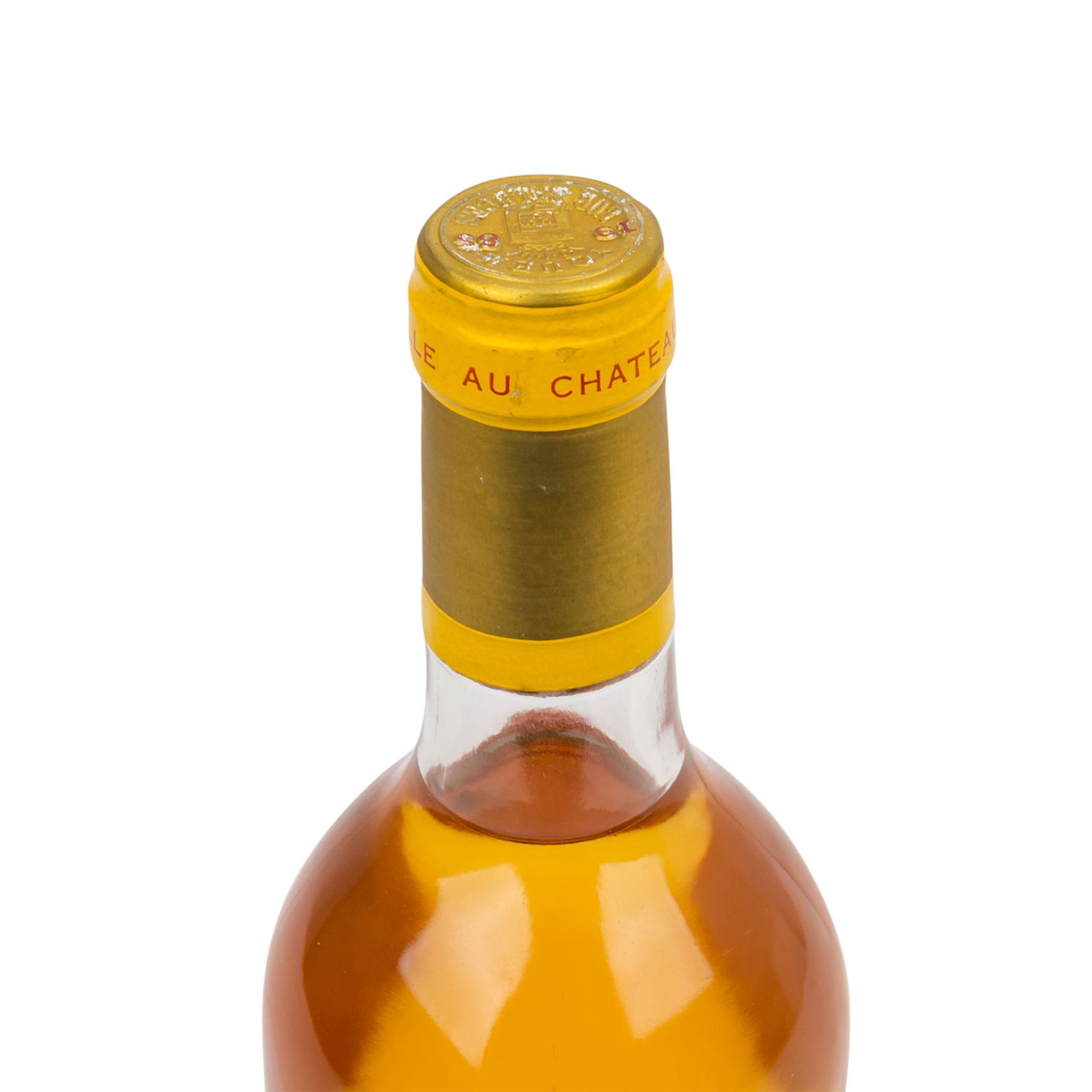 CHÂTEAU D'YQUEM 1 Flasche LUR-SALUCES, 1985 - Bild 5 aus 5