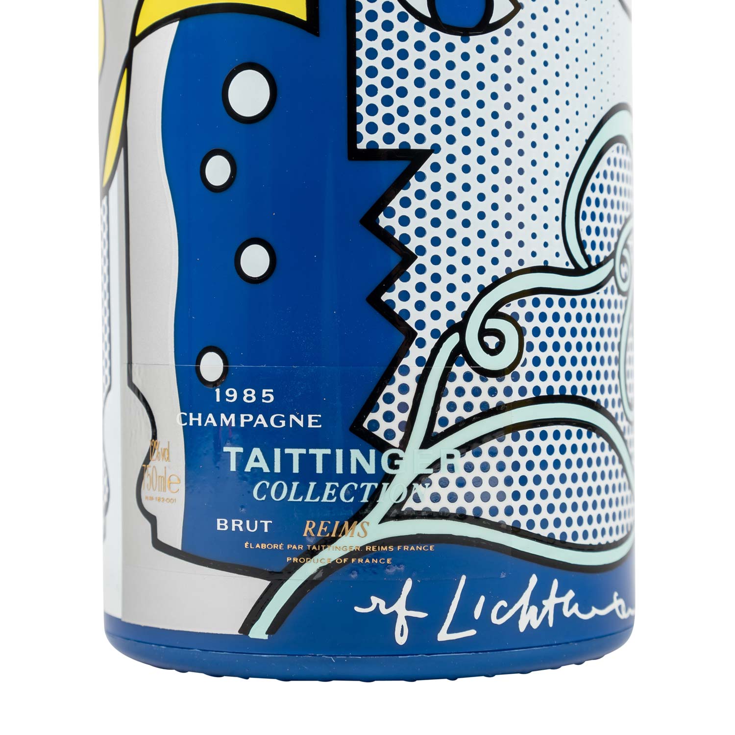 TAITTINGER Champagner 'Collection' 1 Flasche 'Roy Lichtenstein' 1985 - Image 2 of 7