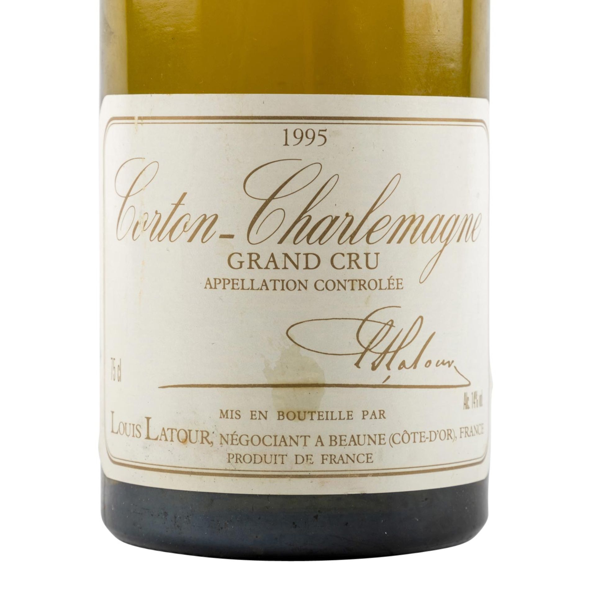 LOUIS LATOUR 1 Flasche CORTON-CHARLEMAGNE 1995 - Bild 2 aus 6