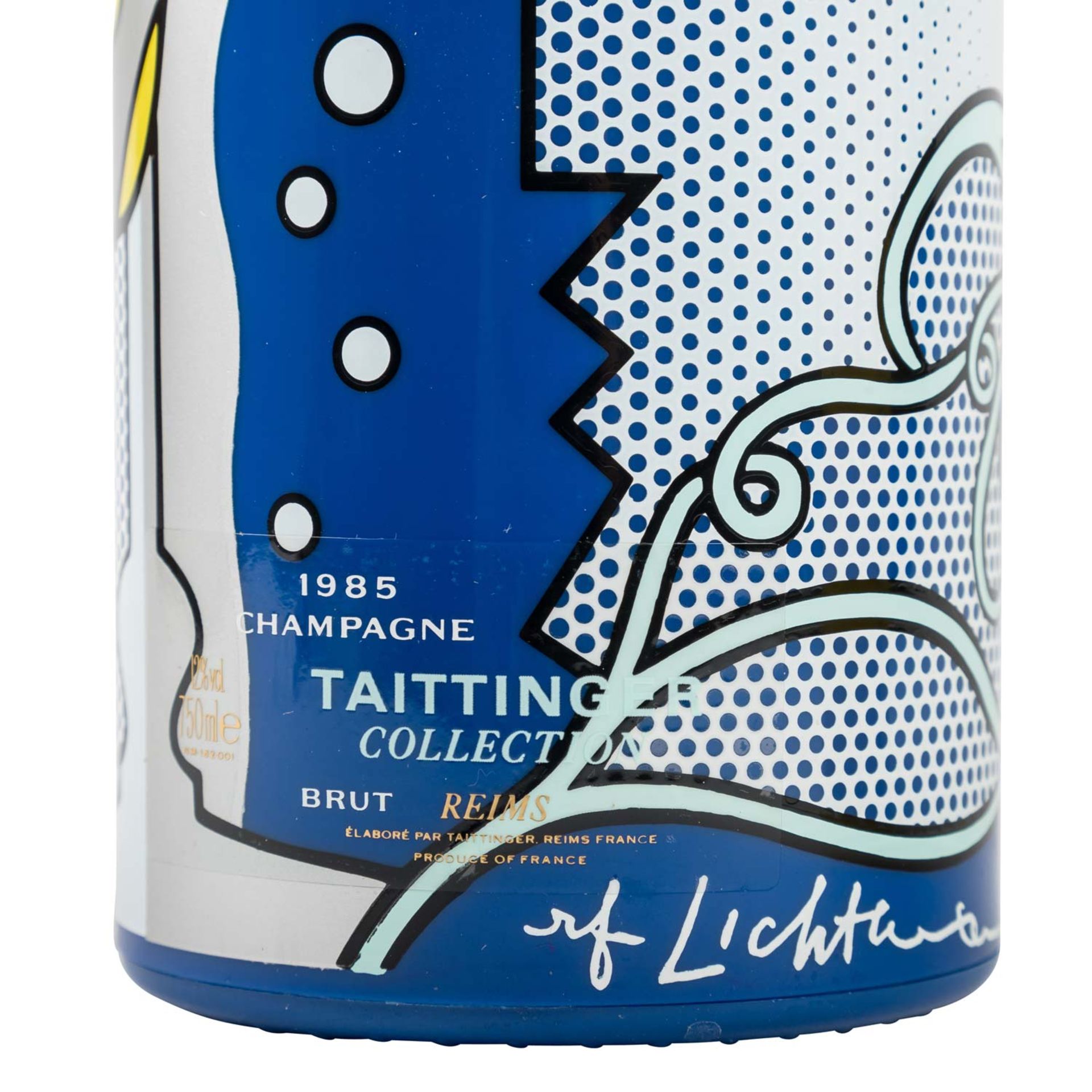 TAITTINGER Champagner 'Collection' 1 Flasche 'Roy Lichtenstein' 1985 - Bild 2 aus 7