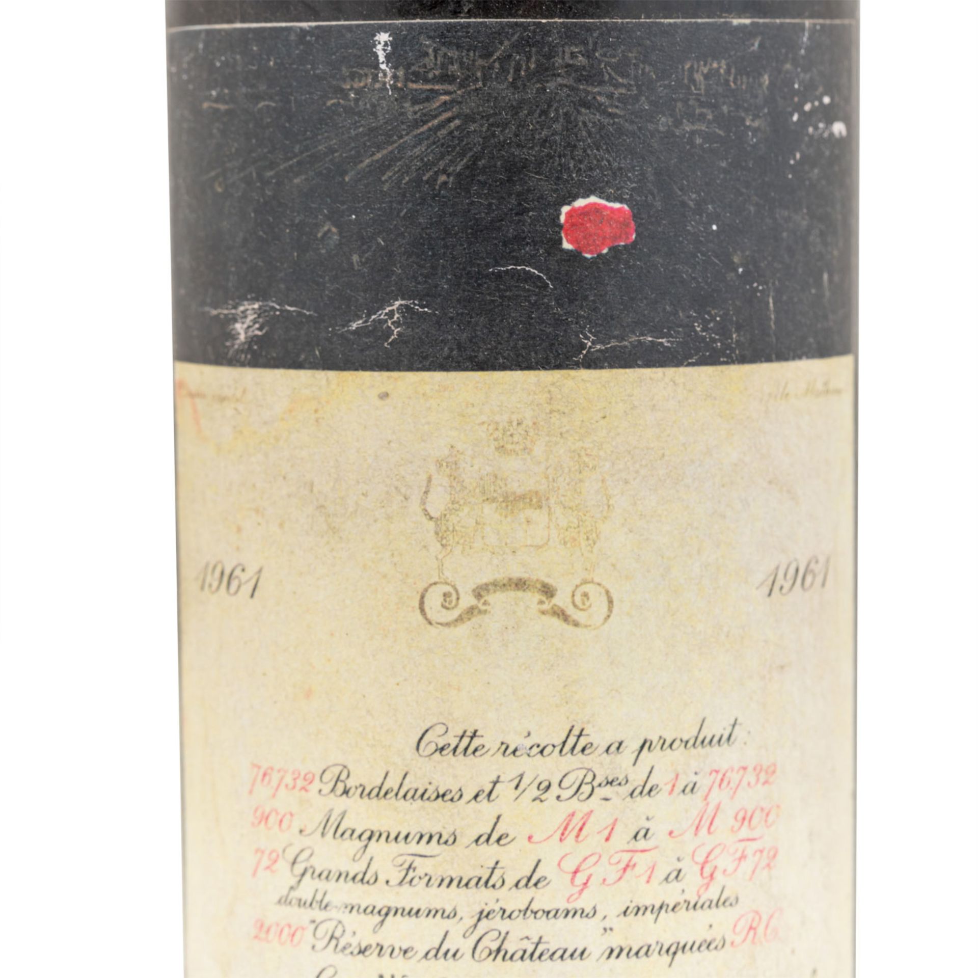 CHÂTEAU MOUTON 1 Flasche ROTHSCHILD 1961 - Bild 3 aus 5