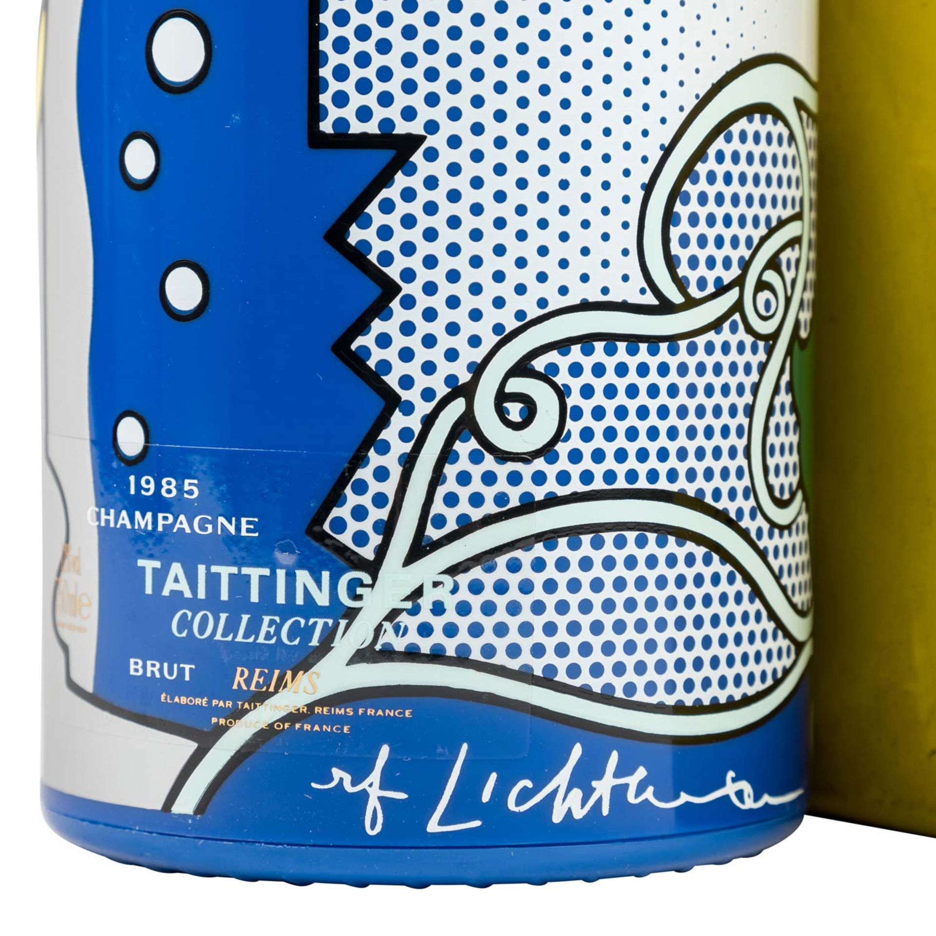 TAITTINGER Champagner 'Collection' 1 Flasche 'Roy Lichtenstein' 1985 - Bild 2 aus 7