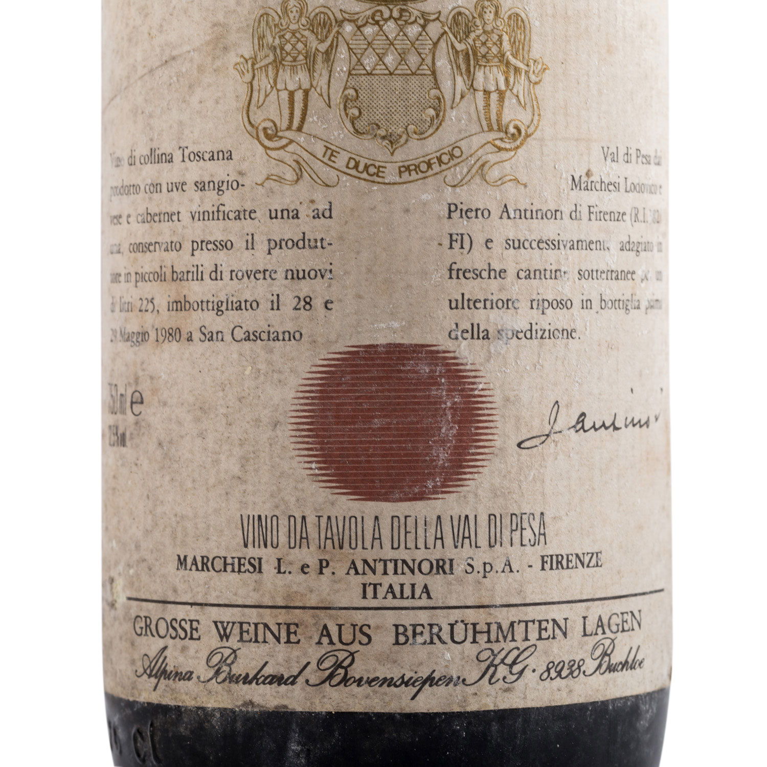 MARCHESI ANTINORI 1 Flasche TIGNANELLO 1978 - Image 3 of 6