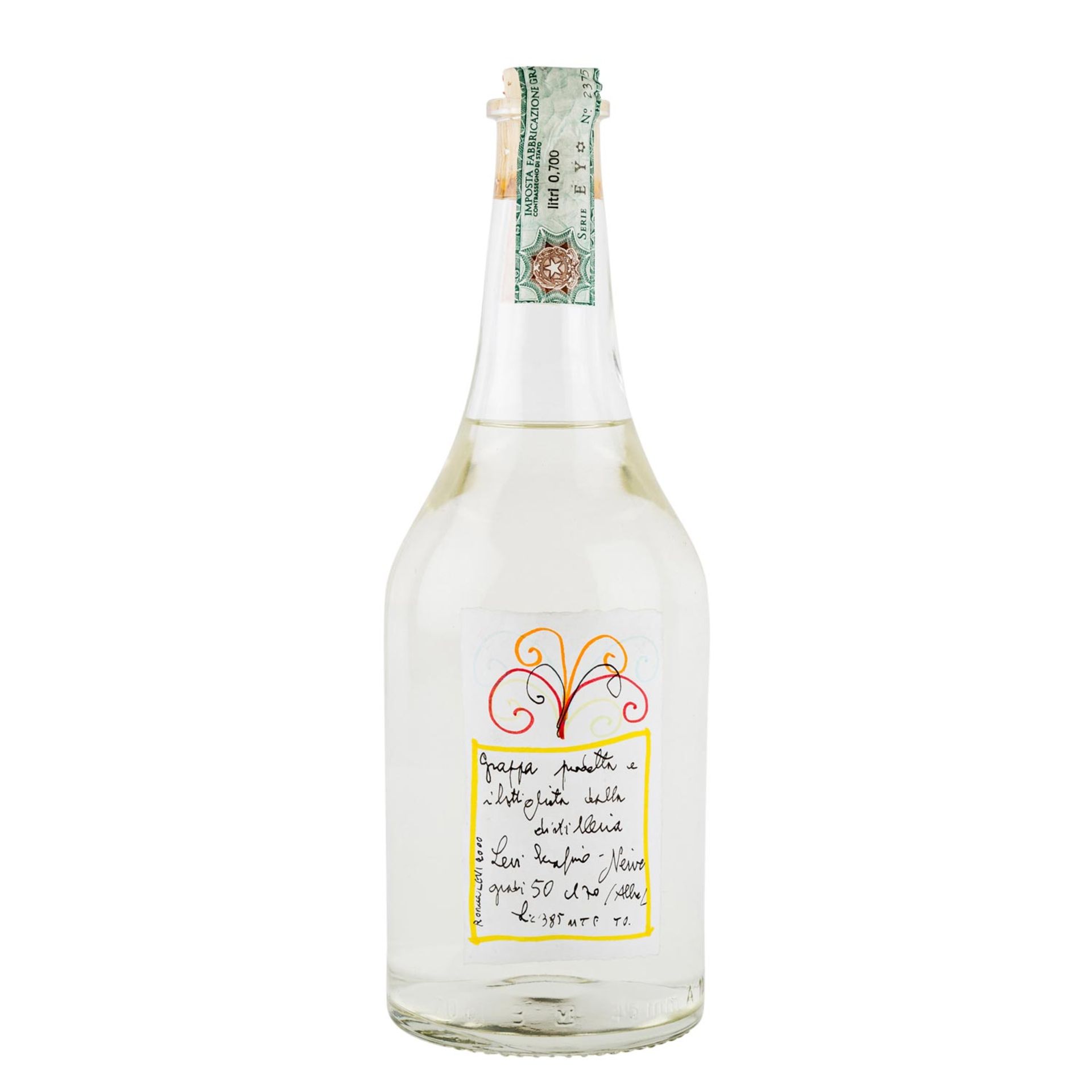 ROMANO LEVI 1 Flasche Grappa DESTILLERIE LEVI SERAFINO 2000