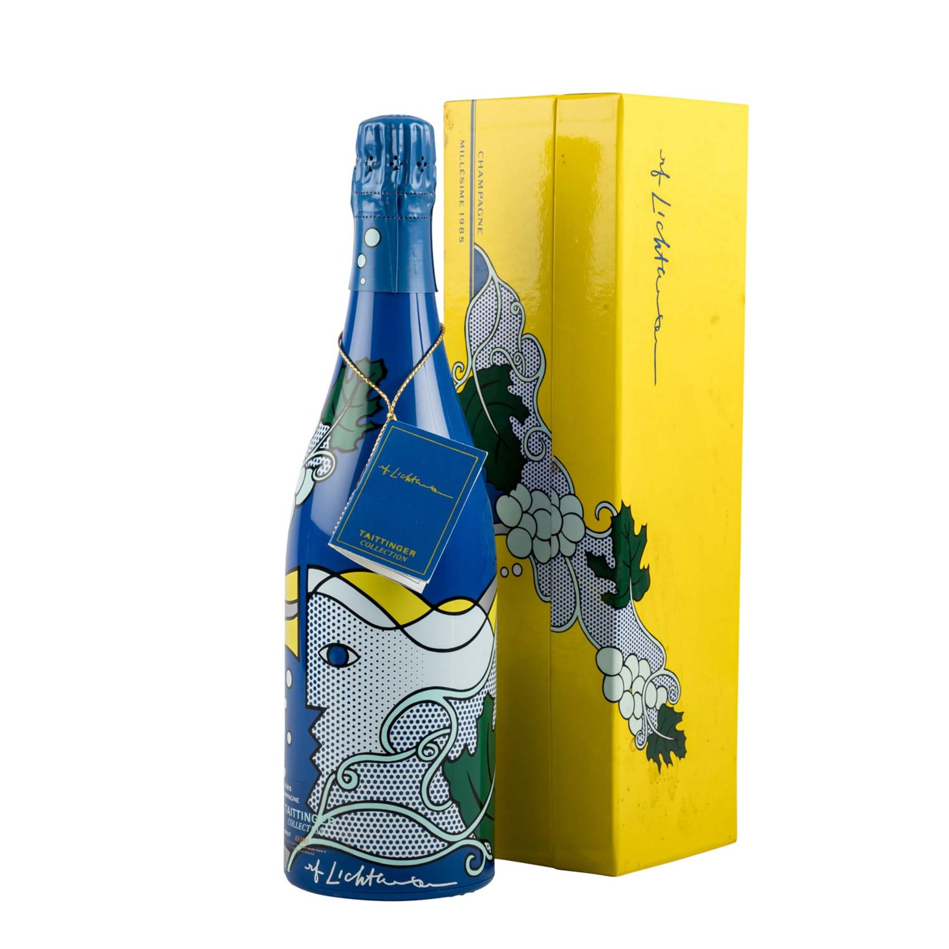 TAITTINGER Champagner 'Collection' 1 Flasche 'Roy Lichtenstein' 1985