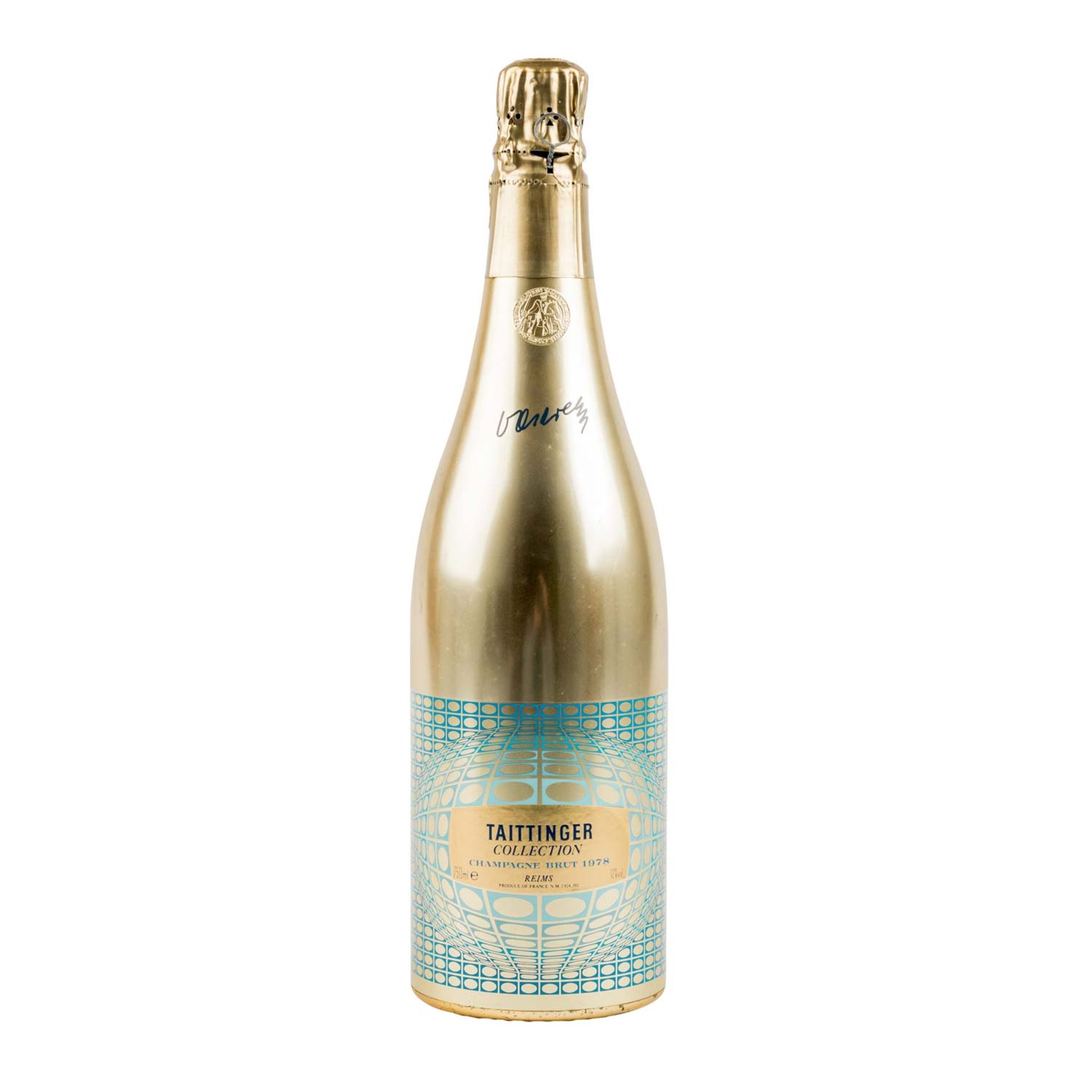 TAITTINGER Champagner 'Collection' 1 Flasche 'Vasarely' 1978 - Bild 2 aus 6