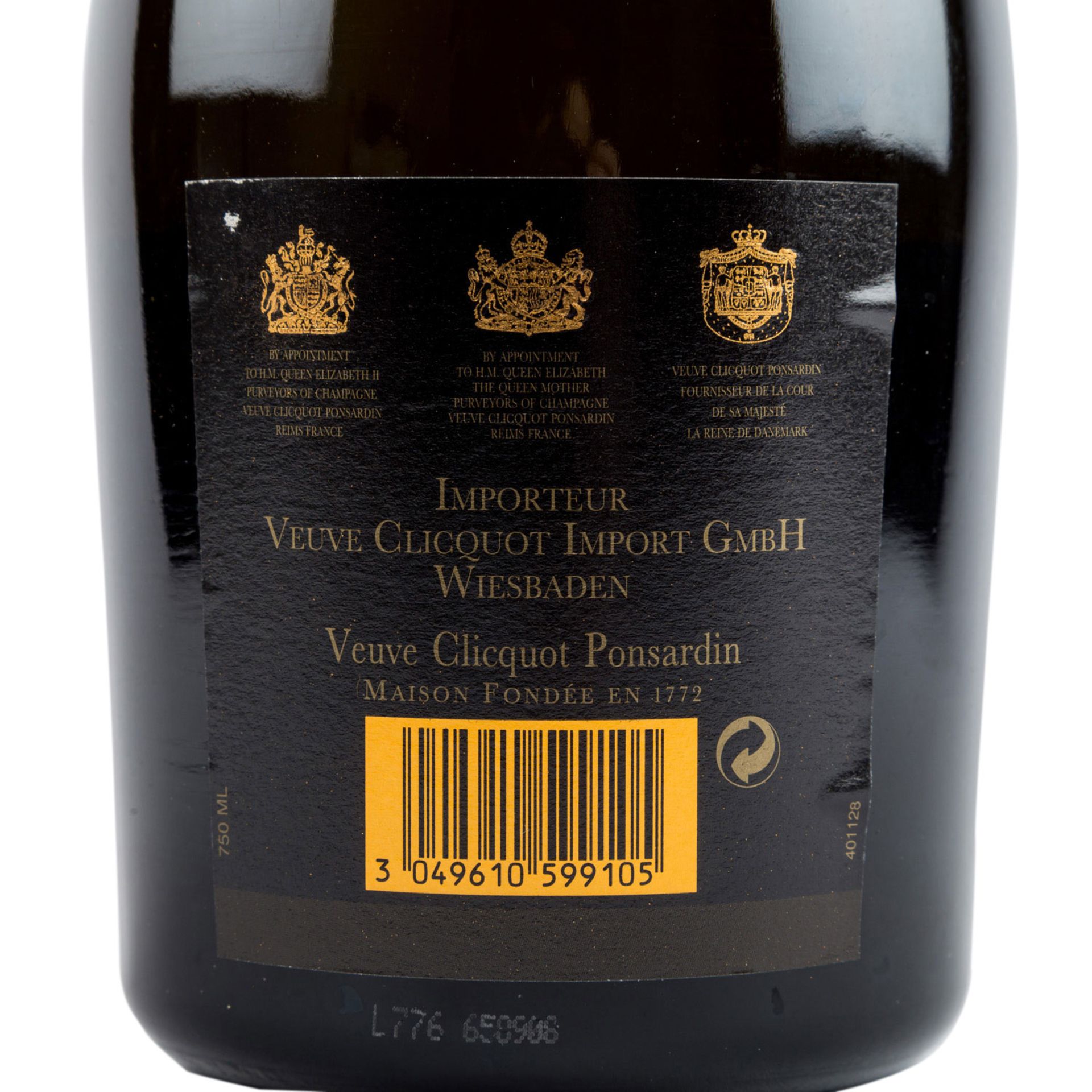 VEUVE CLICQUOT PONSARDIN 1 Flasche LA GRANDE DAME 1990 - Bild 6 aus 6