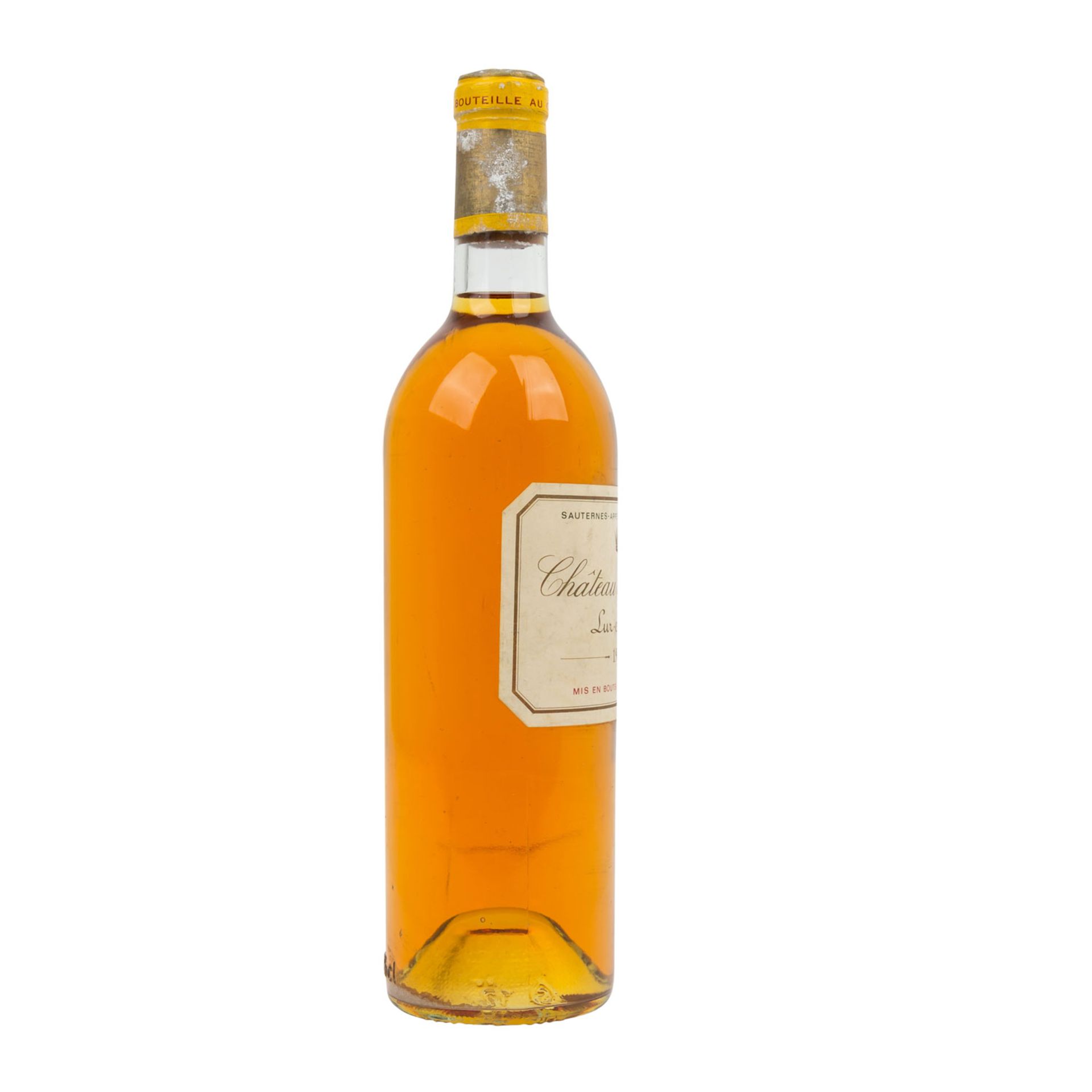 CHÂTEAU D'YQUEM 1 Flasche LUR-SALUCES, 1969 - Bild 4 aus 5