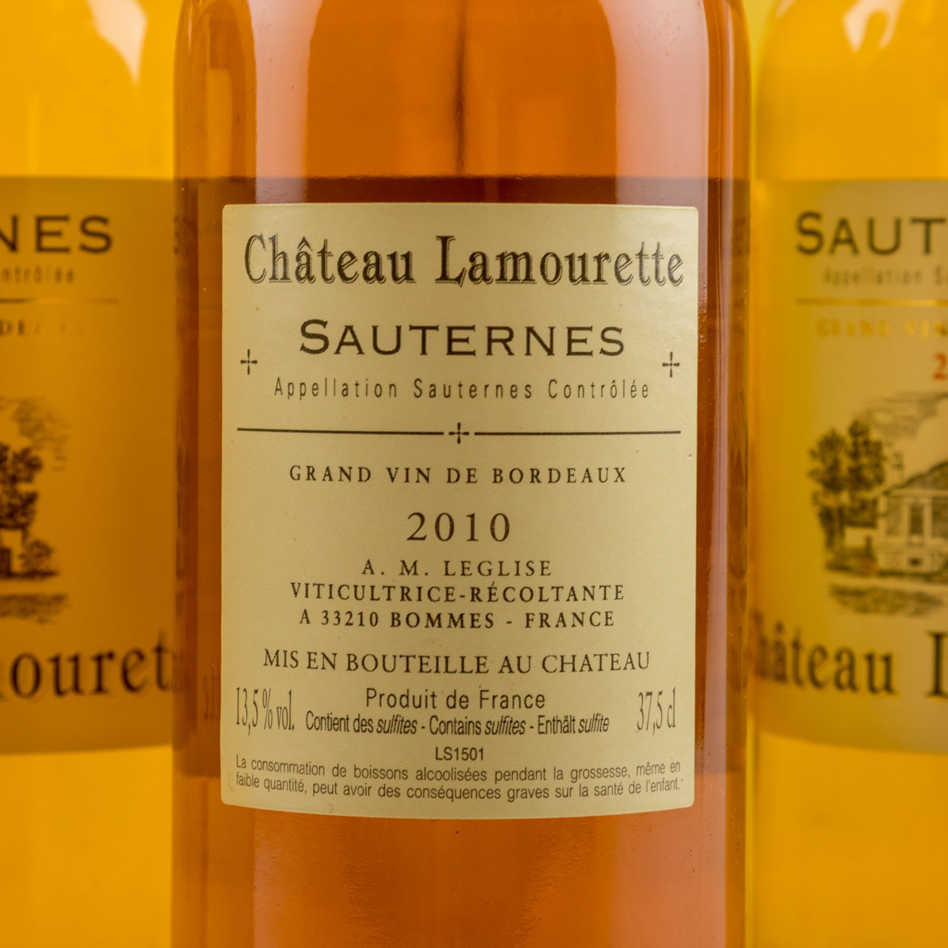 CHÂTEAU LAMOURETTE 11 Flaschen SAUTERNES 2010 - Bild 6 aus 6