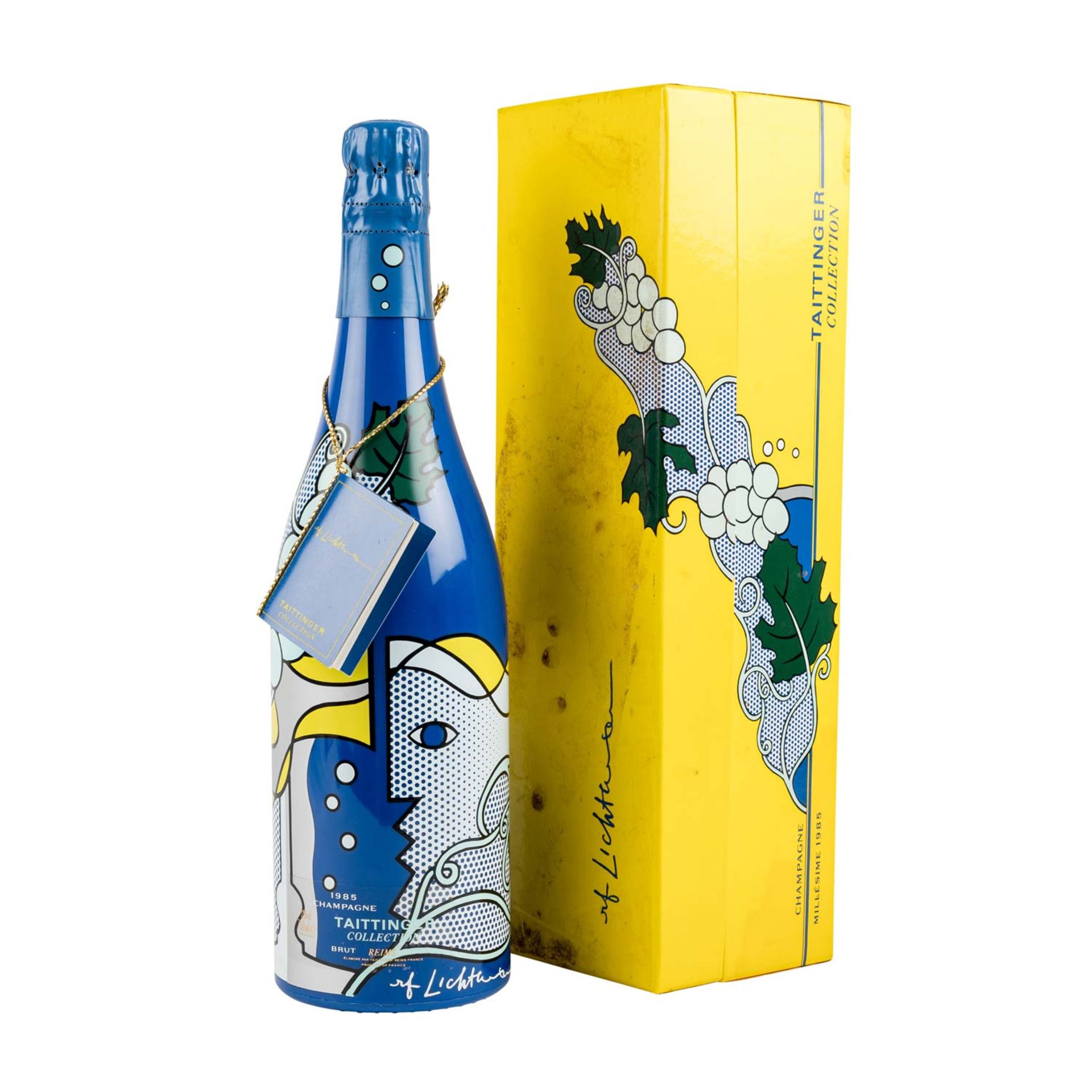 TAITTINGER Champagner 'Collection' 1 Flasche 'Roy Lichtenstein' 1985