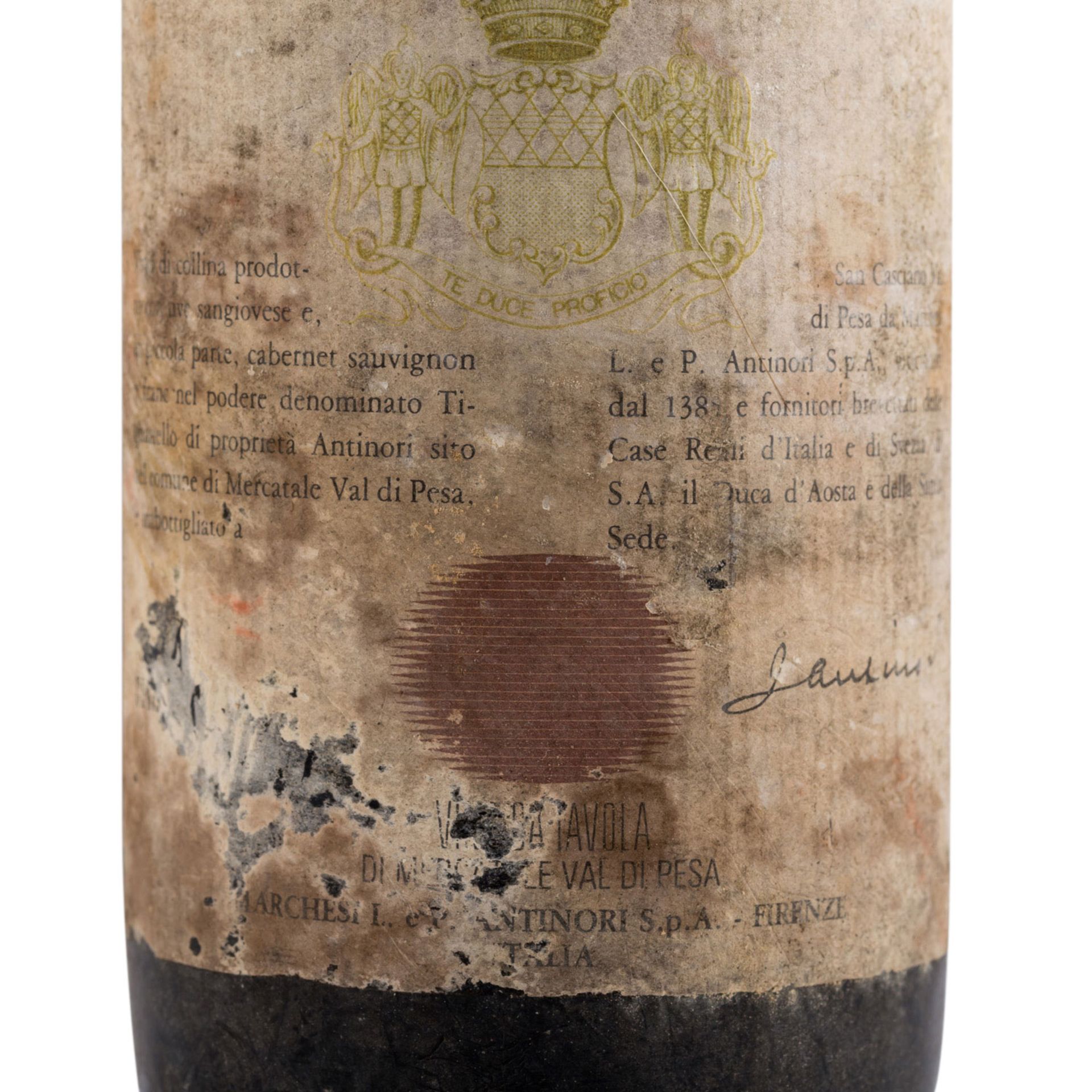 MARCHESI ANTINORI 1 Flasche TIGNANELLO 1970 - Bild 3 aus 5