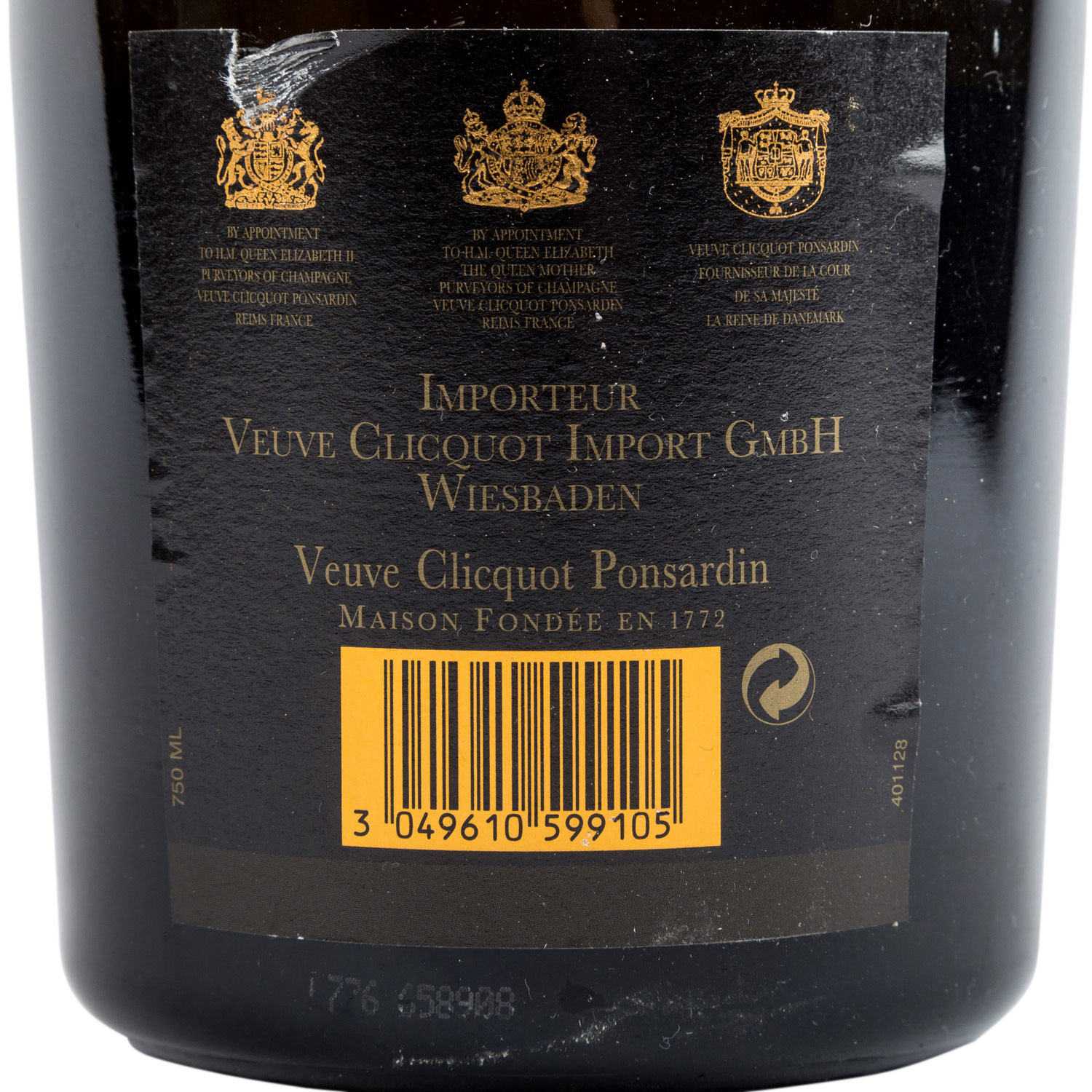 VEUVE CLICQUOT PONSARDIN 1 Flasche LA GRANDE DAME 1990 - Image 5 of 5