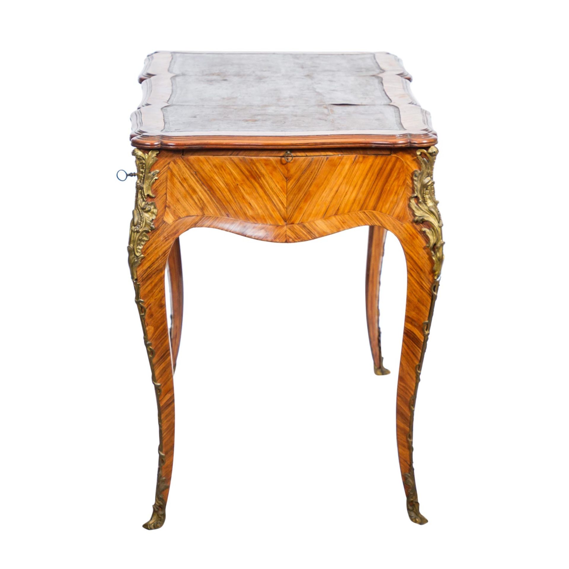 ELEGANTES LOUIS XV-BUREAU PLAT - Image 6 of 10