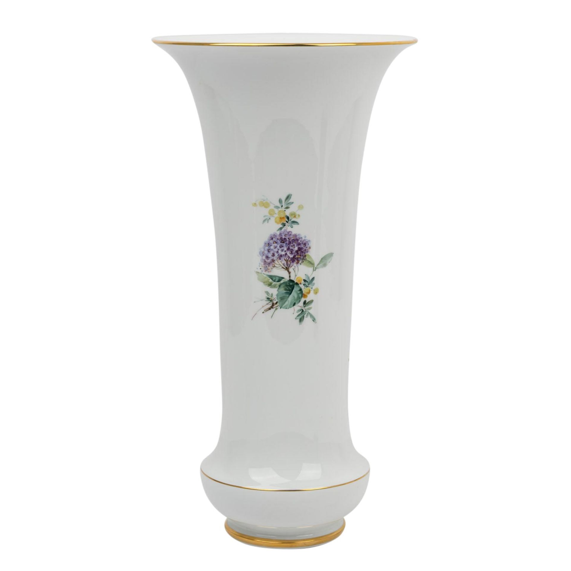 MEISSEN Vase, 1. Wahl, 20./21. Jh. - Bild 2 aus 4