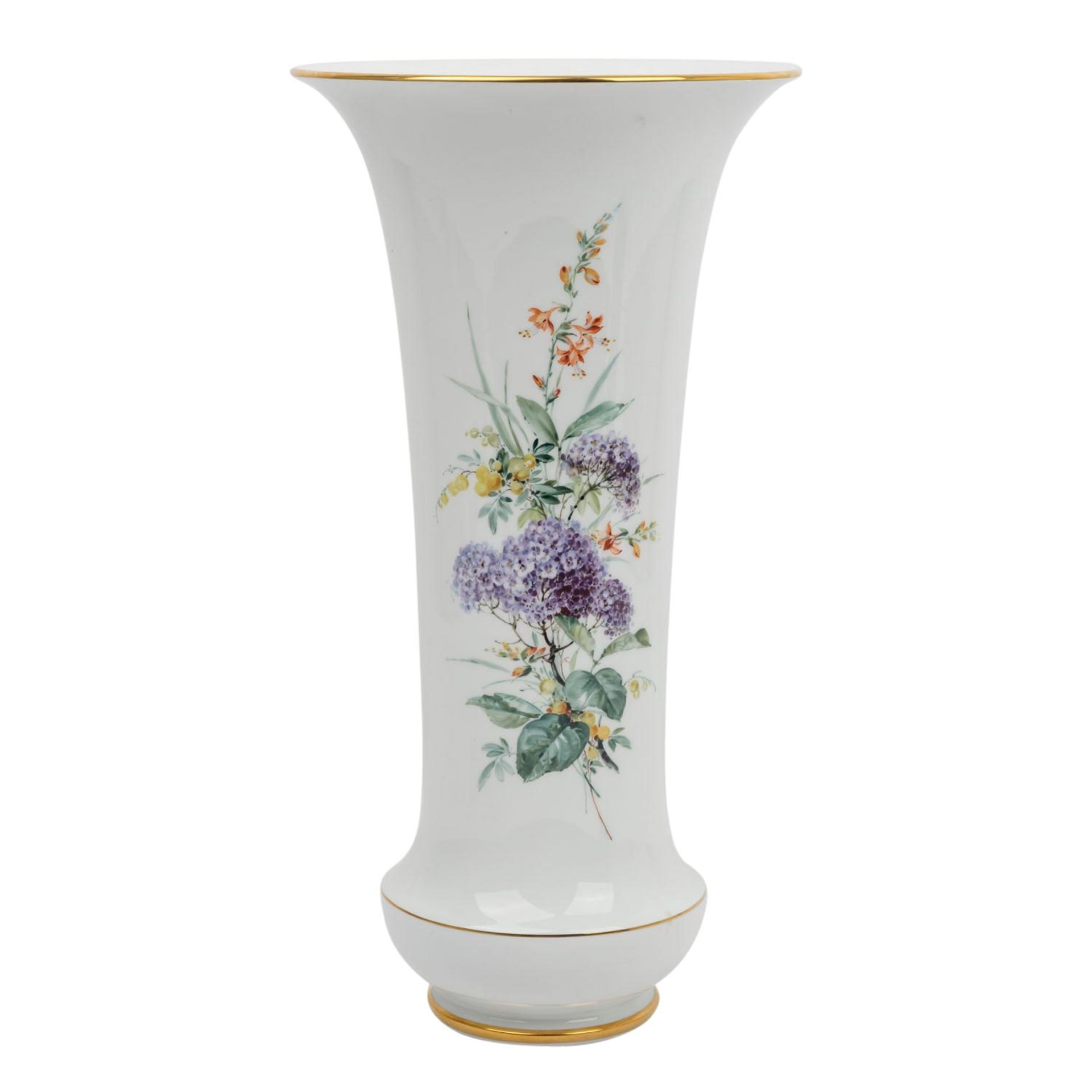 MEISSEN Vase, 1. Wahl, 20./21. Jh.