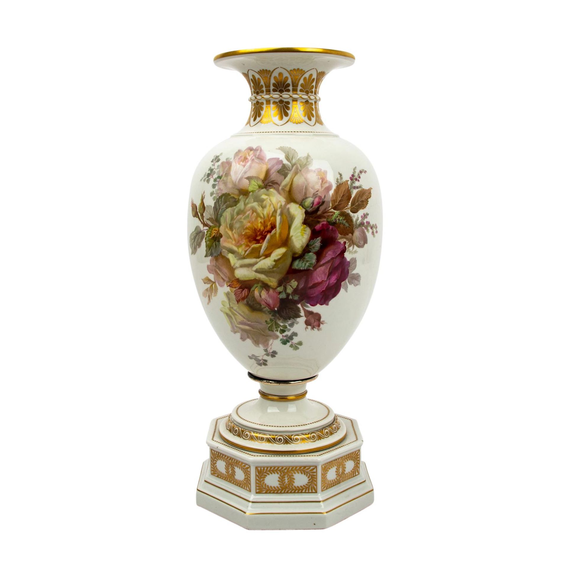 KPM BERLIN Vase mit Weichmalerei, 20. Jh. - Bild 3 aus 10