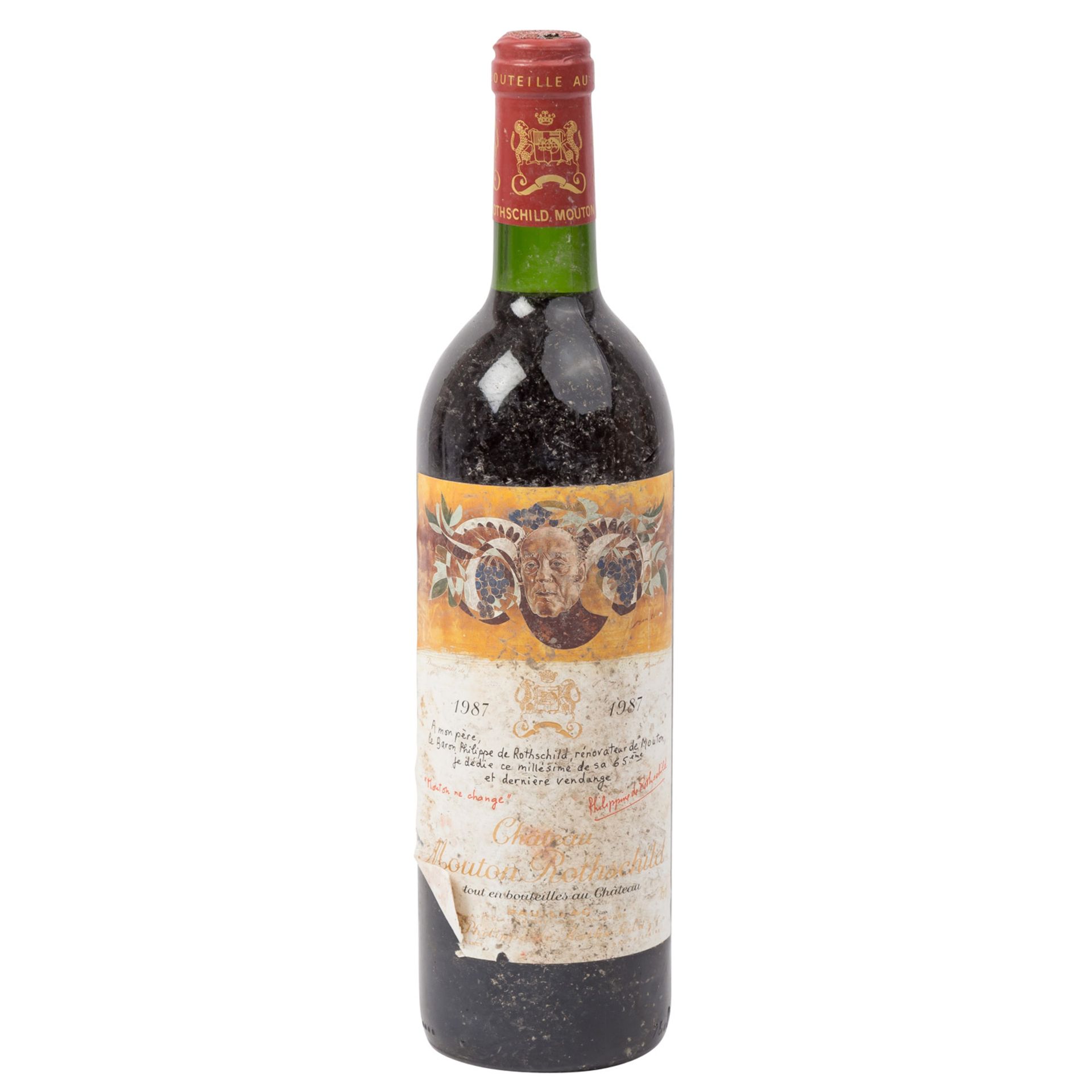 CHÂTEAU MOUTON 1 Flasche ROTHSCHILD 1987