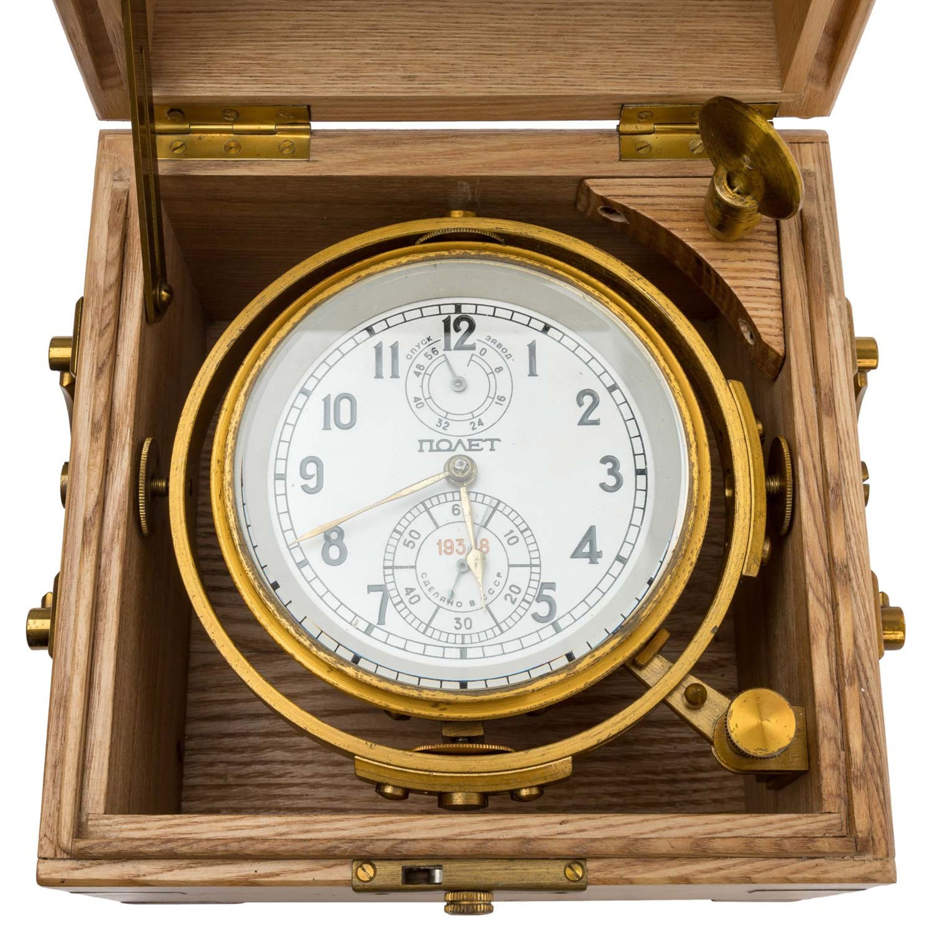 POLJOT MARINE-CHRONOMETER, - Image 3 of 5