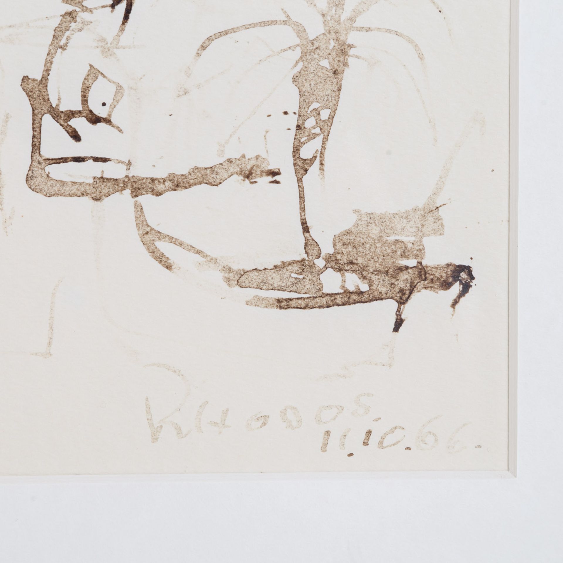 SCHOBER, Peter Jakob, ATTRIBUIERT/UMKREIS (1897-1983), "Rhodos"?, - Bild 3 aus 4