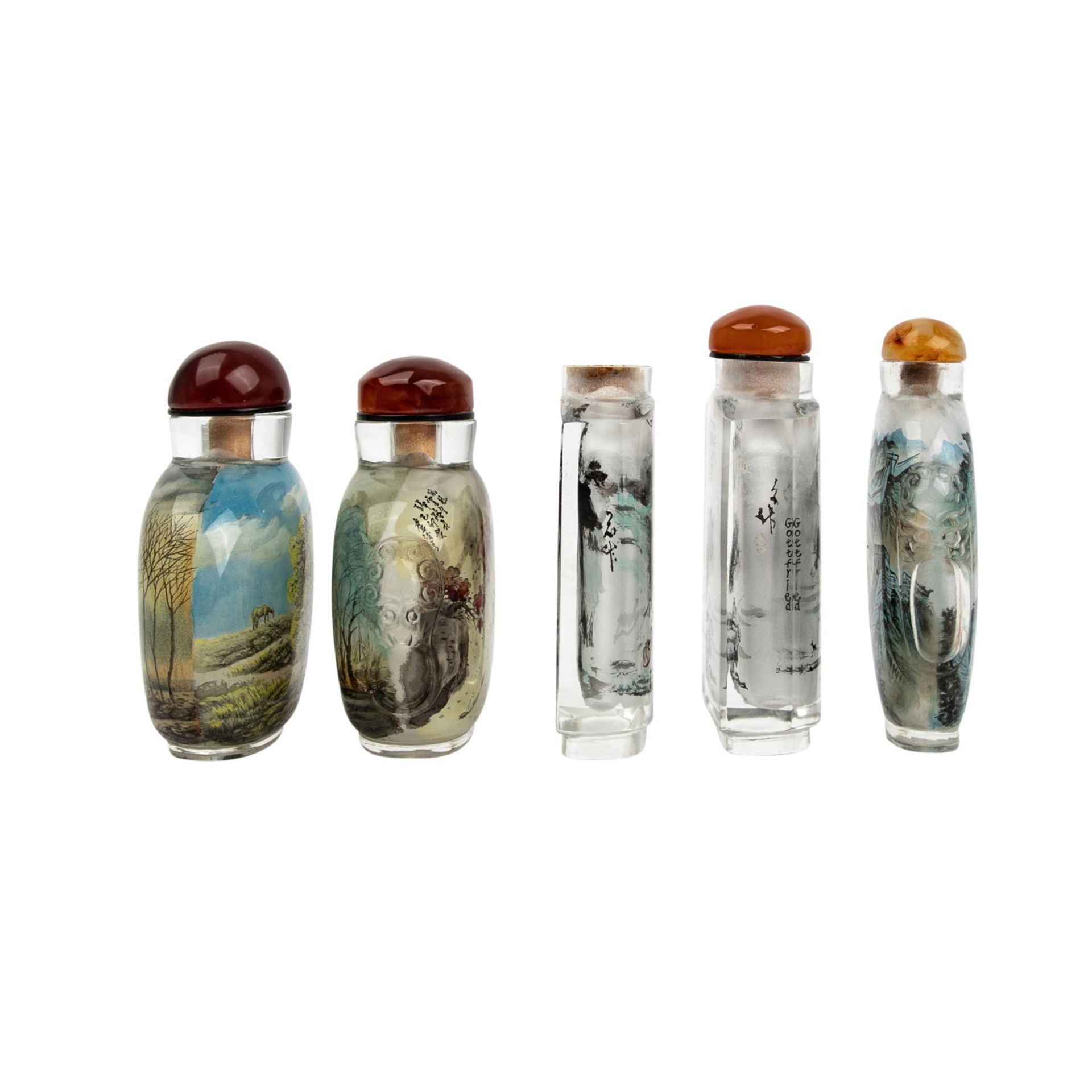 5 Snuffbottles. CHINA, 20. Jh., - Image 13 of 13