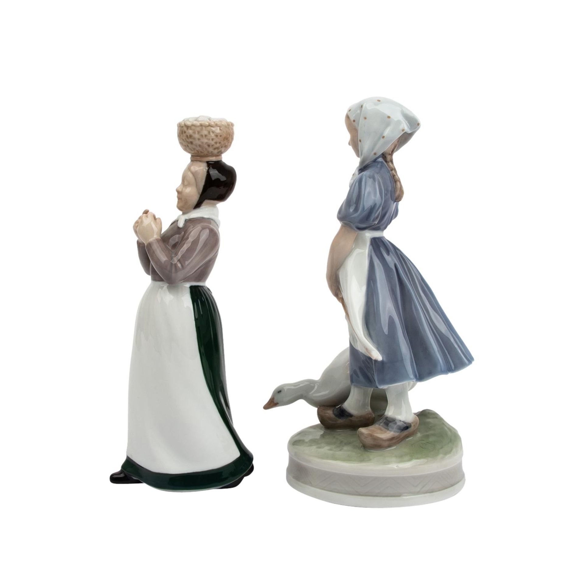 ROYAL COPENHAGEN/ B&G zwei Figuren, 20. Jh., - Image 3 of 7