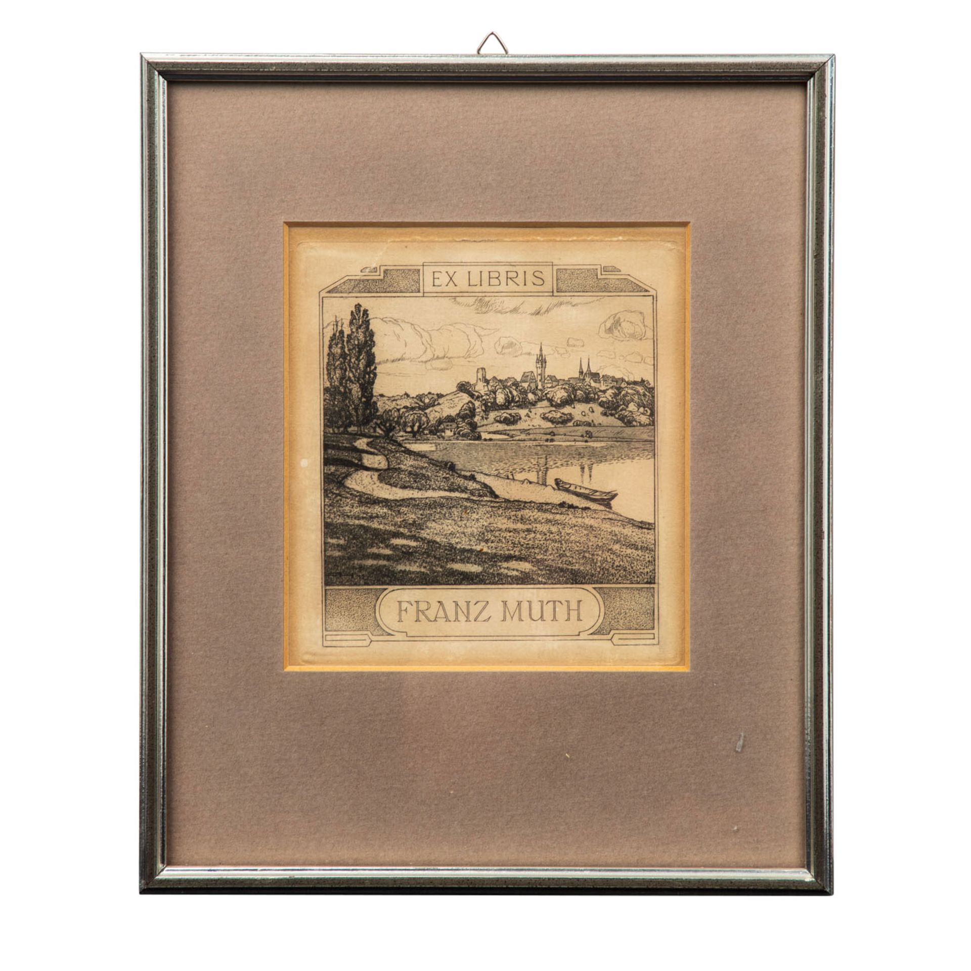 HOLLENBERG, FELIX (1868-1945), 5 Graphiken: Landschaft und Ex Libris, - Image 17 of 17