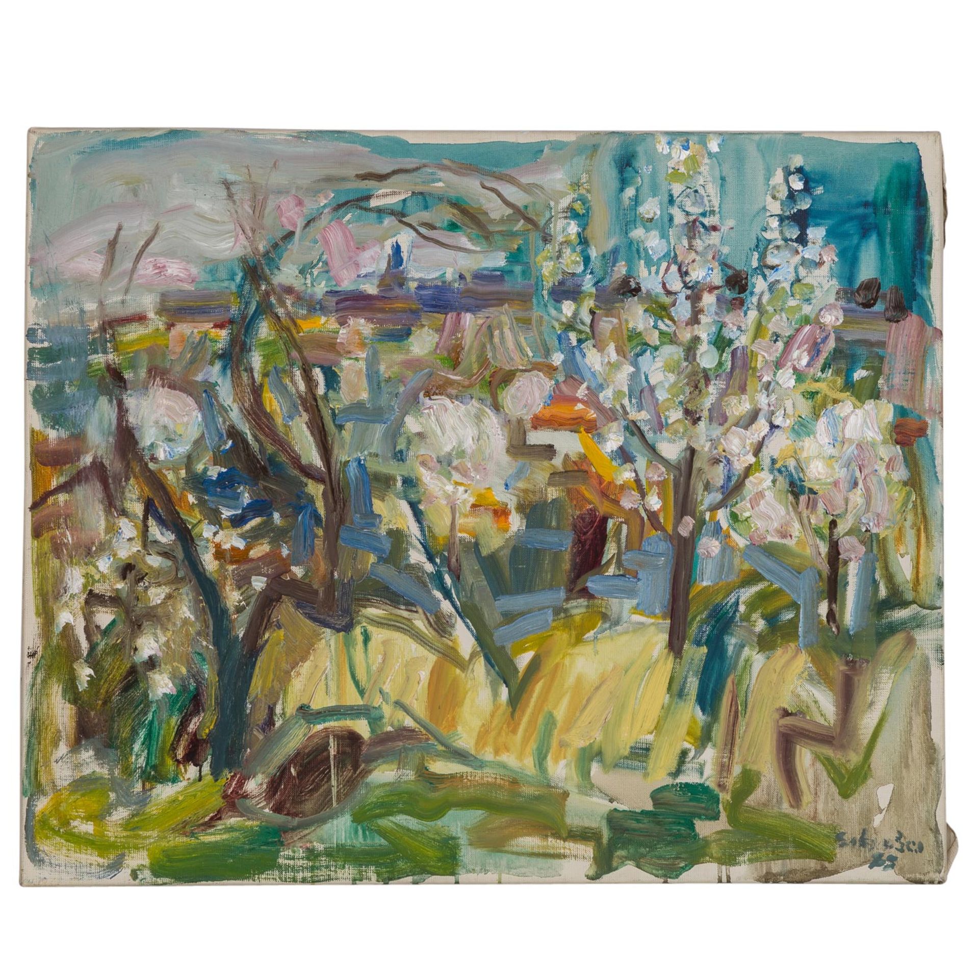 SCHOBER, PETER JAKOB (1897-1983), "Frühling", - Bild 2 aus 4