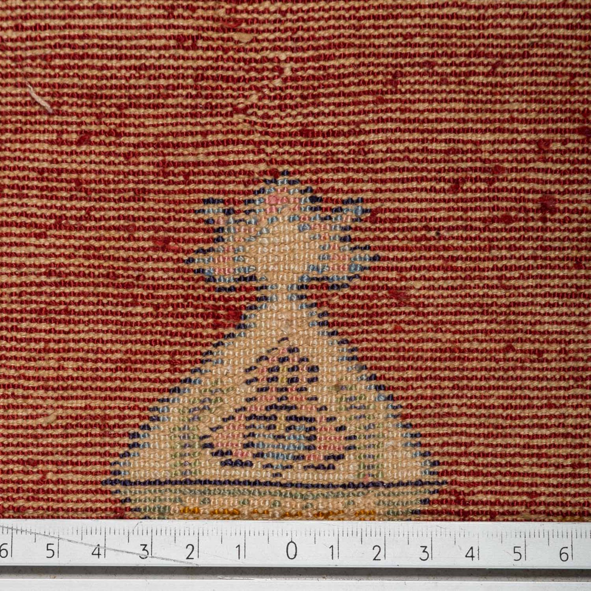 Orientteppich aus Seide. Alter KAYSERI/TÜRKEI, 1. Hälfte 20. Jh., 172x125 cm. - Image 4 of 4